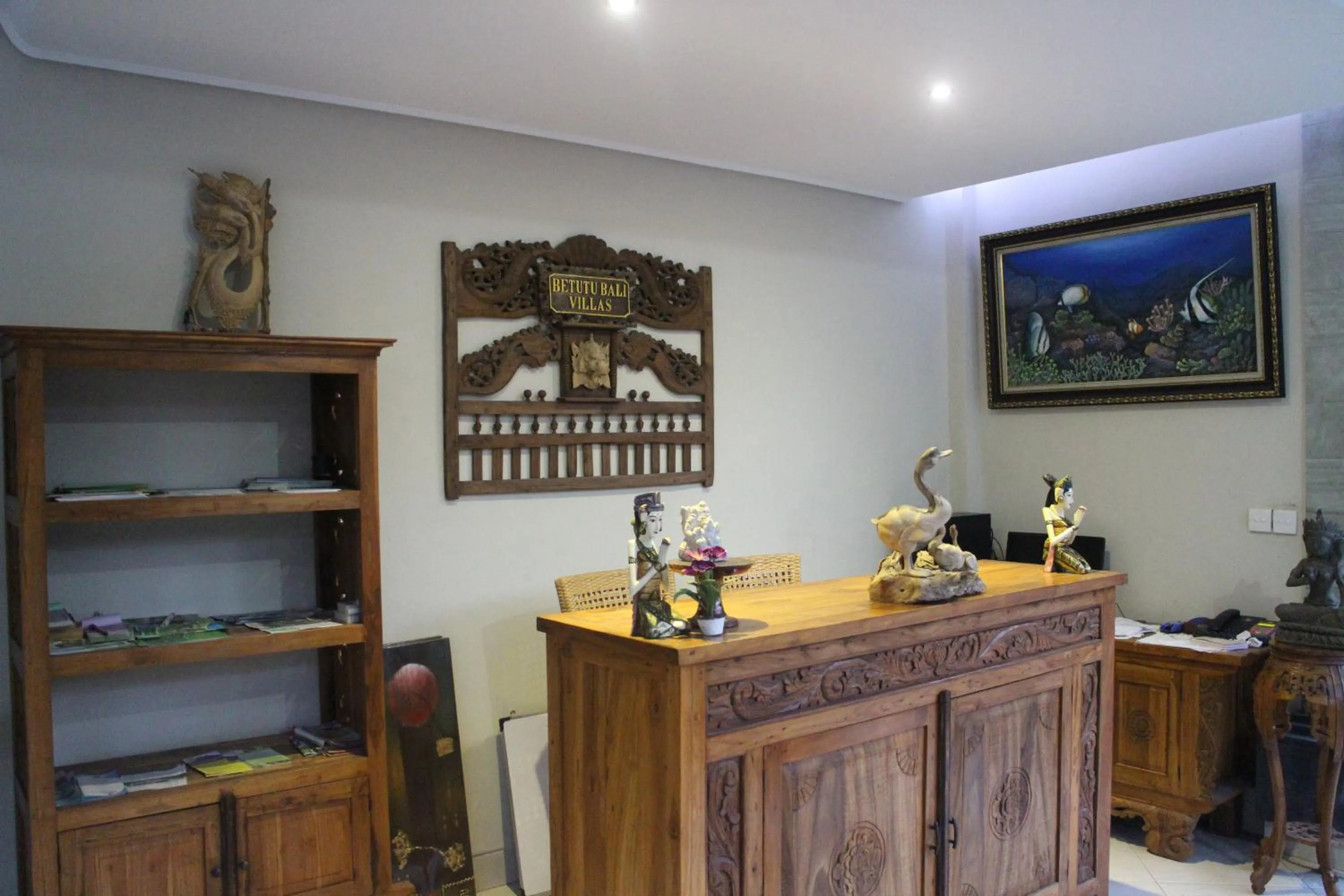 Decorative detail in Betutu Bali Villas