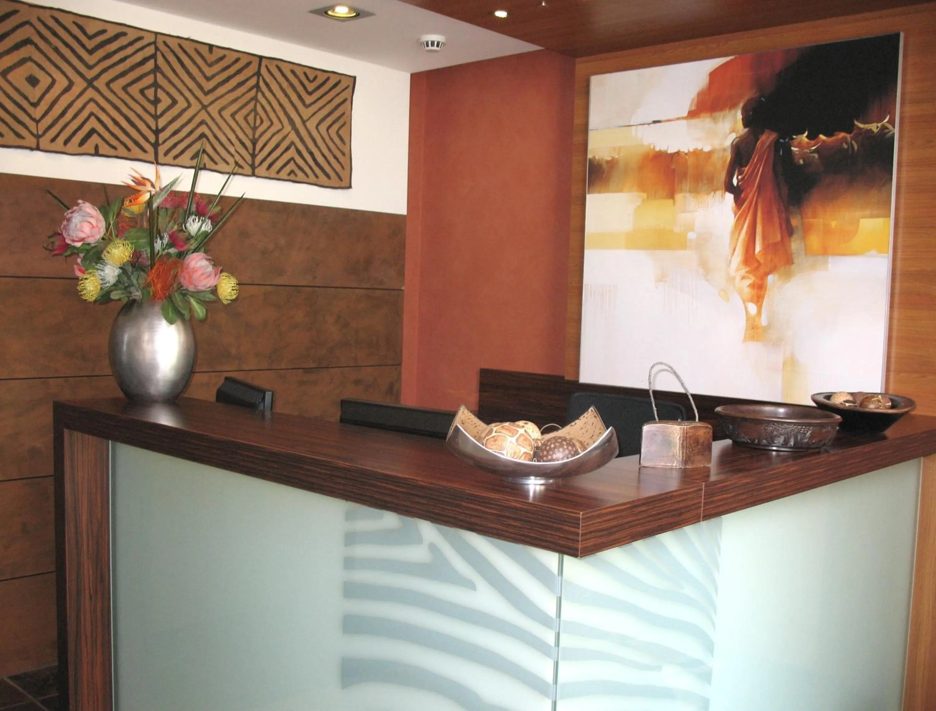 Lobby or reception in Afrika Hotel Frýdek-Místek