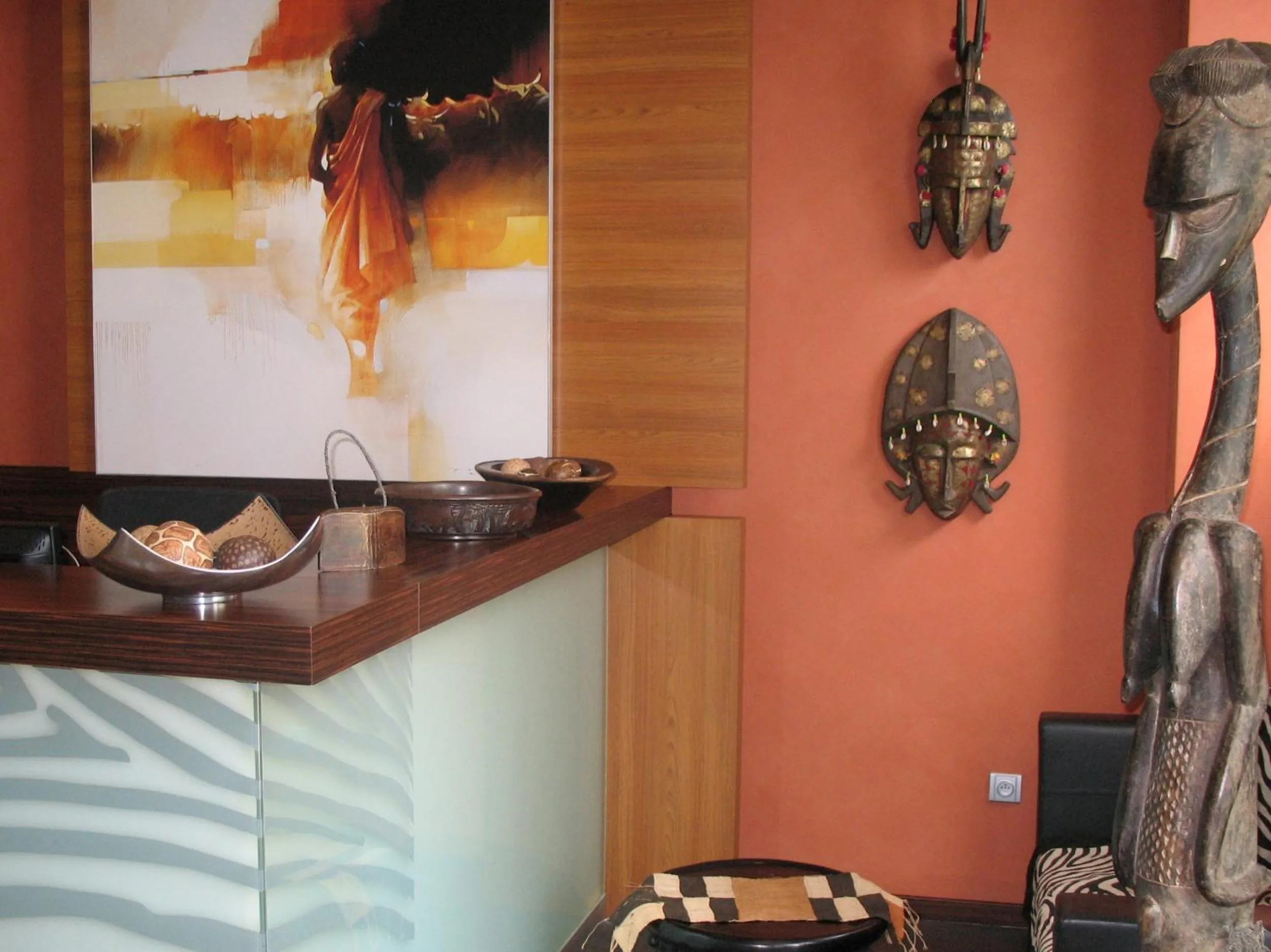 Decorative detail in Afrika Hotel Frýdek-Místek