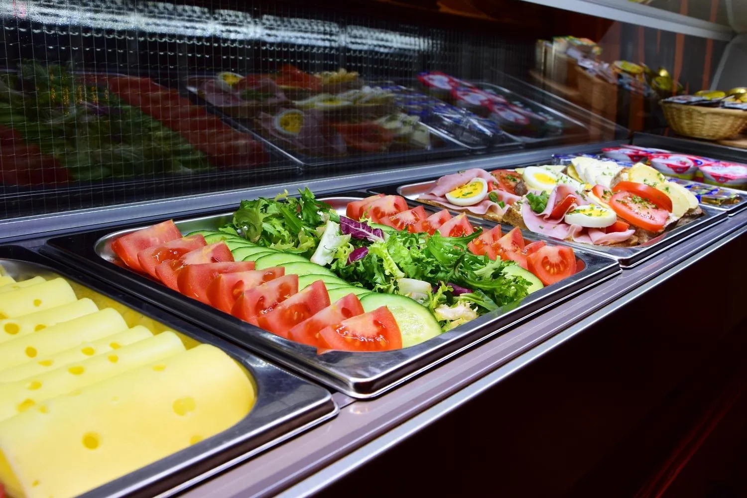 Buffet breakfast in Afrika Hotel Frýdek-Místek