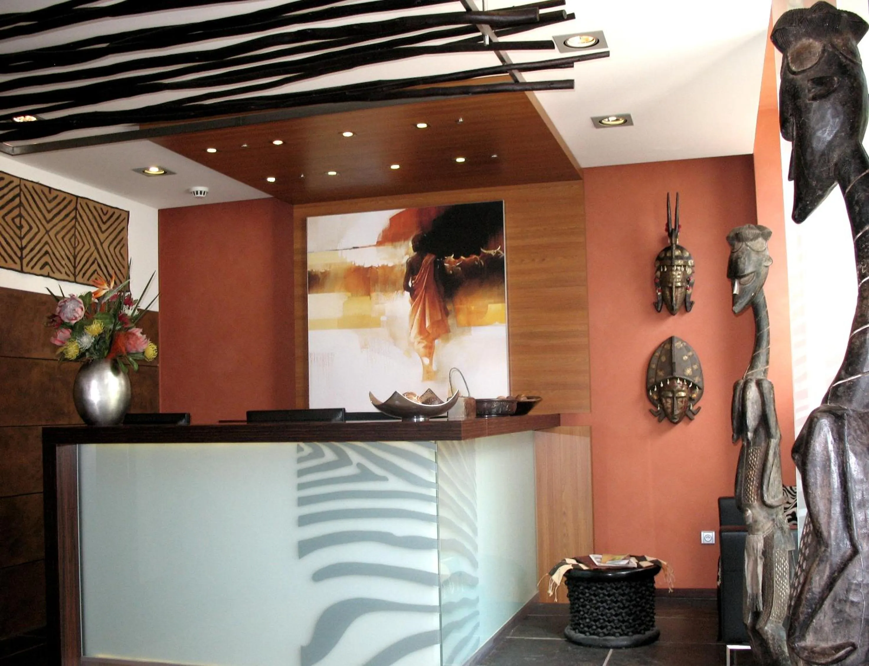 Lobby or reception in Afrika Hotel Frýdek-Místek