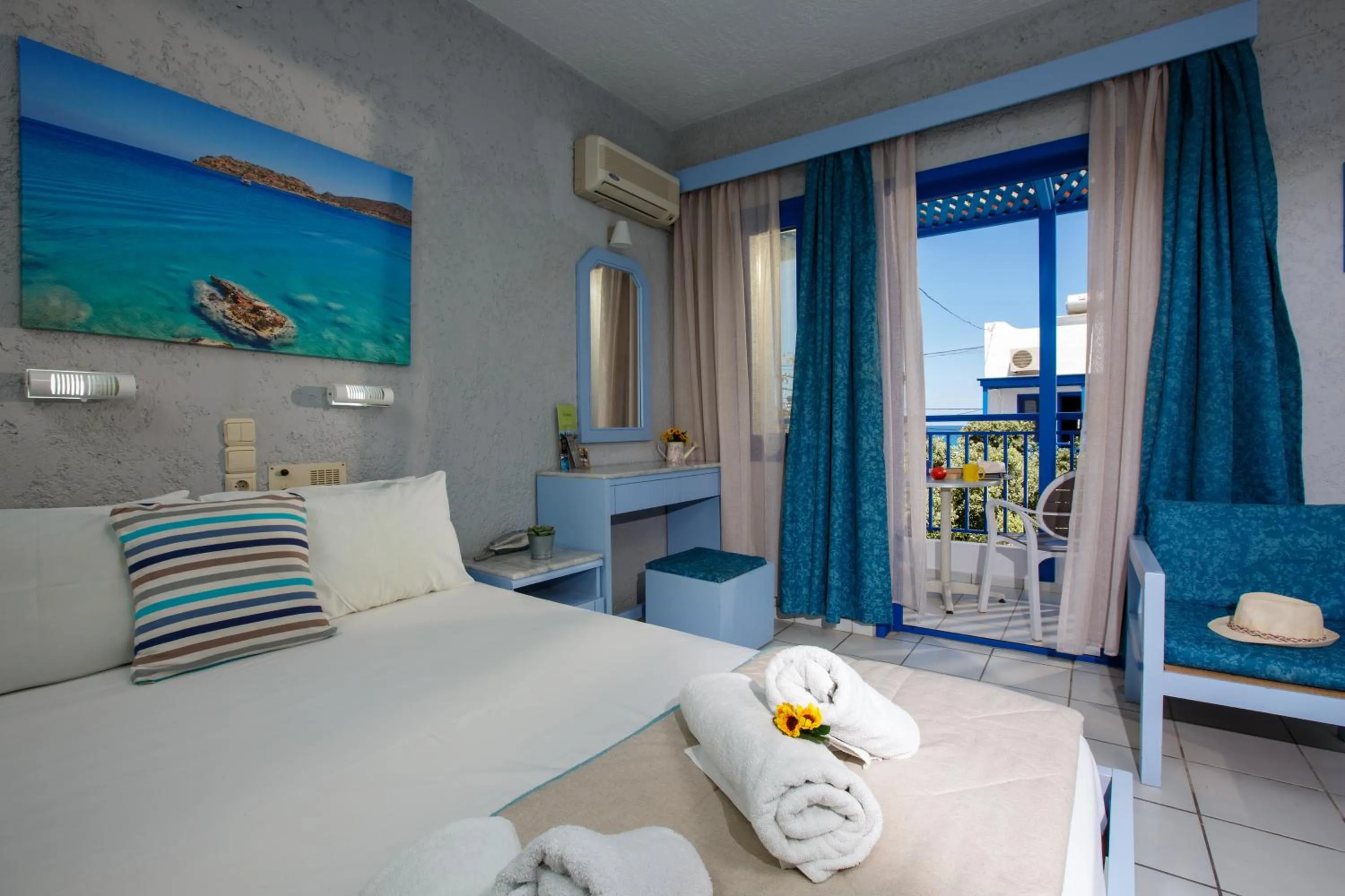 Bedroom in Latania Apartments