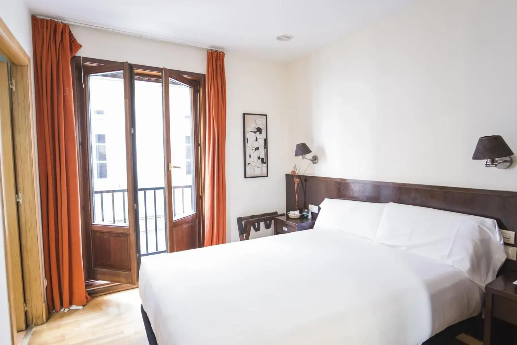 Bed in Hotel Alda Algalia Bed in Hotel Alda Algalia