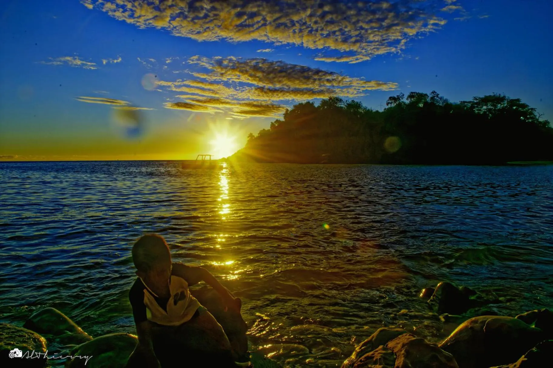 Sunset in Hotel Océan Beach Sakatia