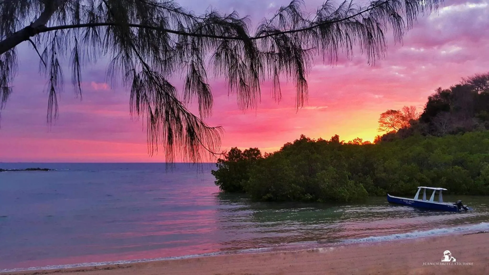 Sunset in Hotel Océan Beach Sakatia