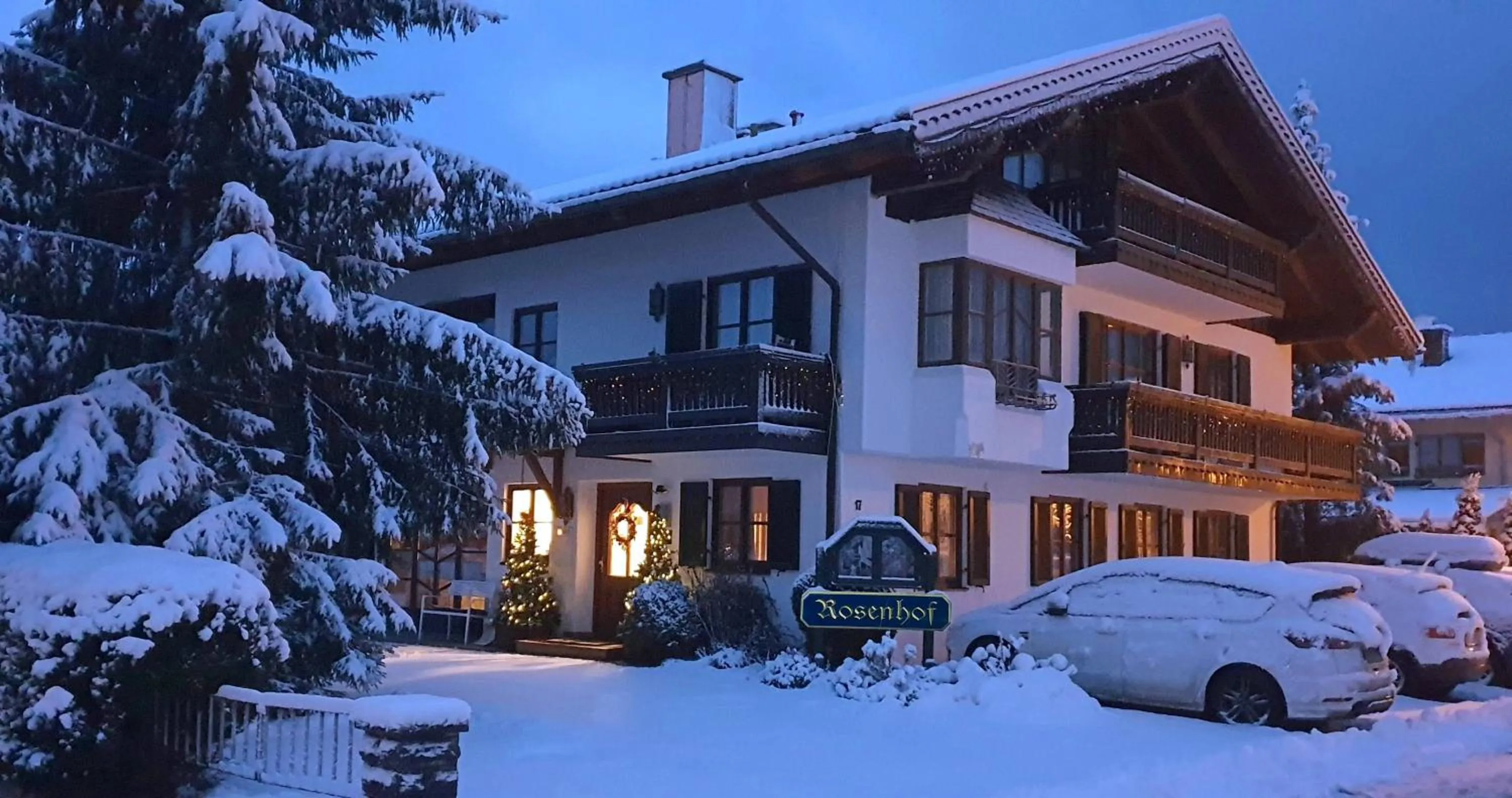 Property building in Alpenotel Rosenhof Ruhpolding, Wellness, Chiemgau Karte, Travelingo Bonus Programm