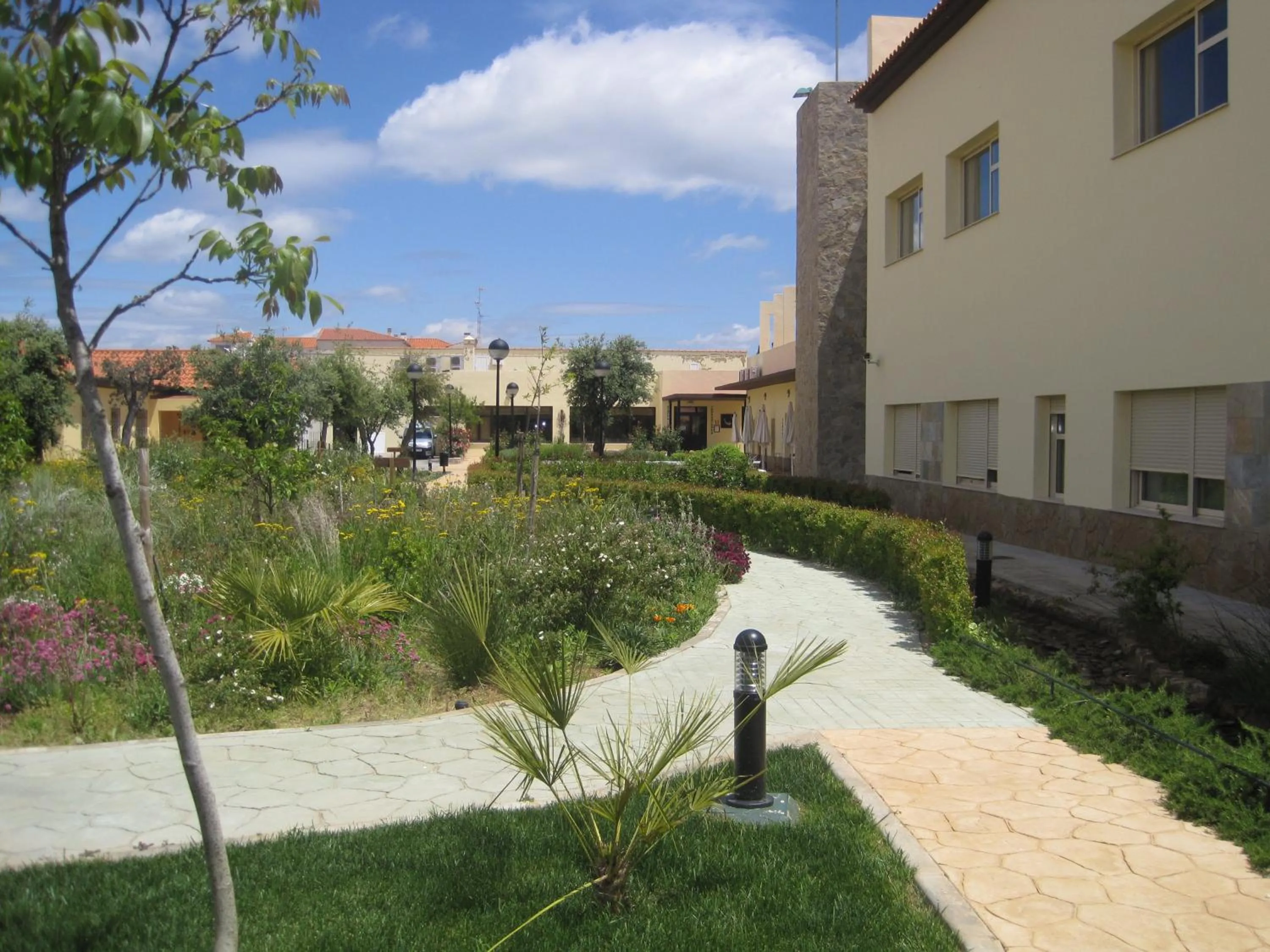 Garden in Hotel Sierra Luz