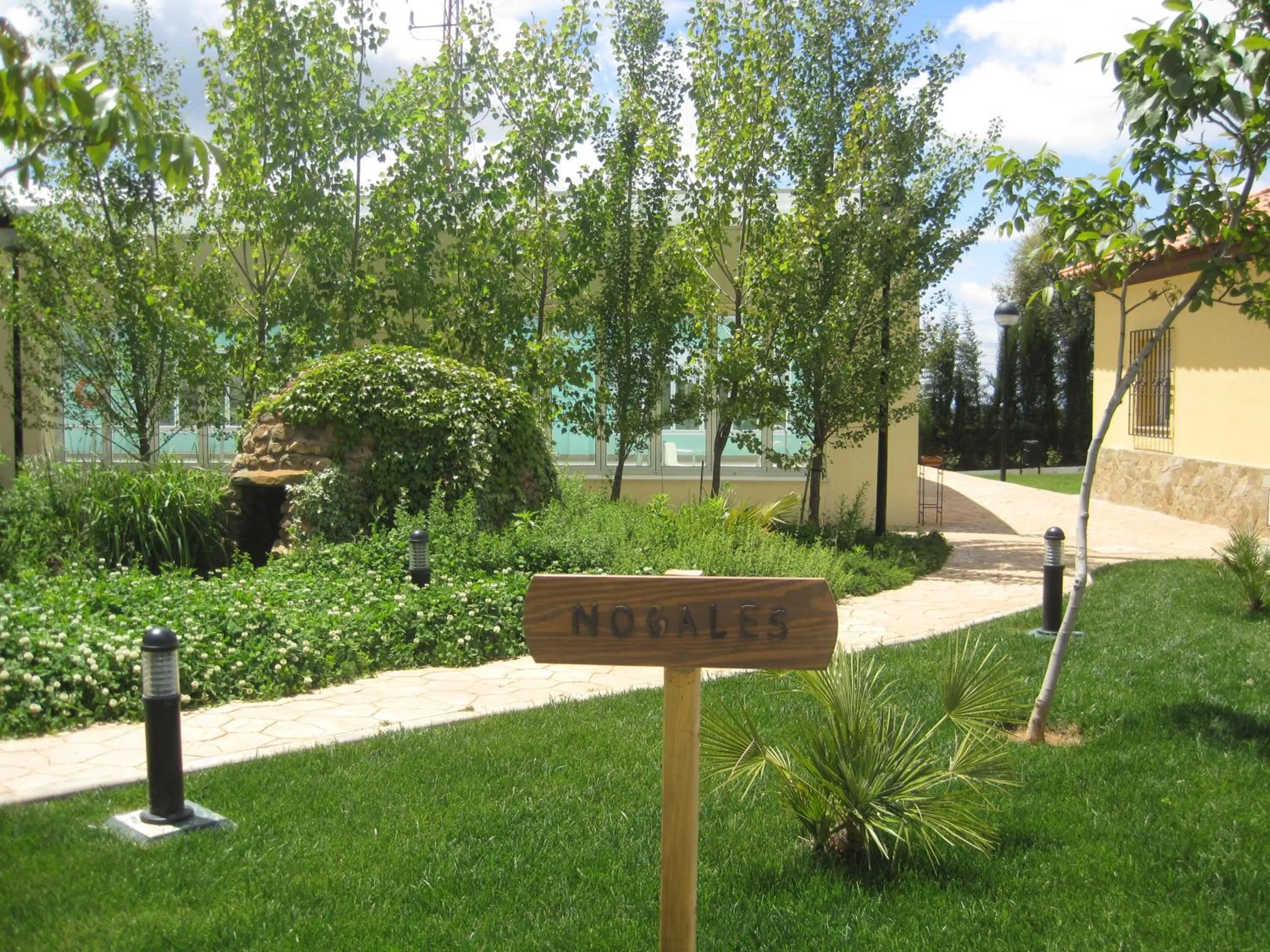 Garden in Hotel Sierra Luz