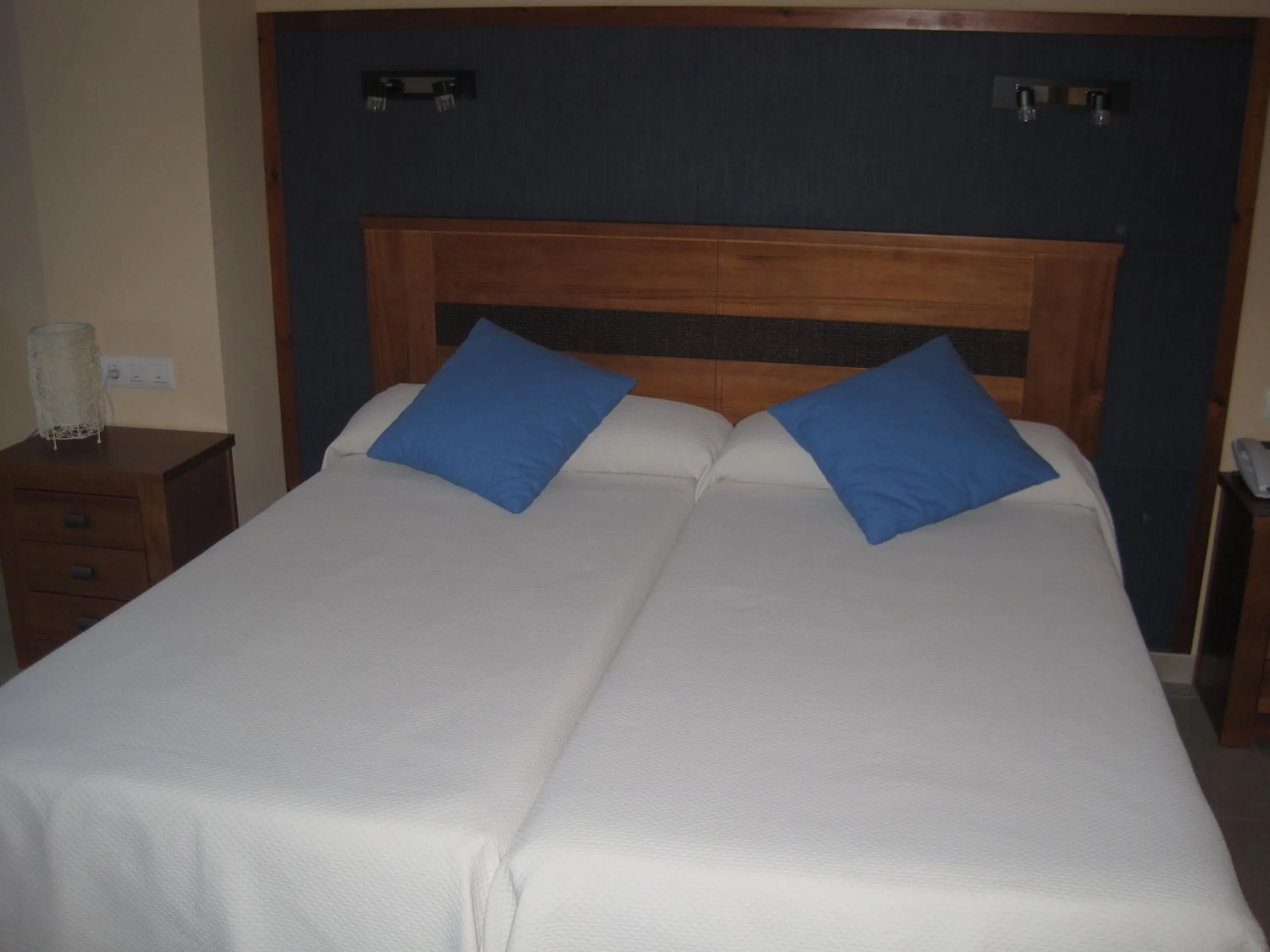 Bed in Hotel Sierra Luz