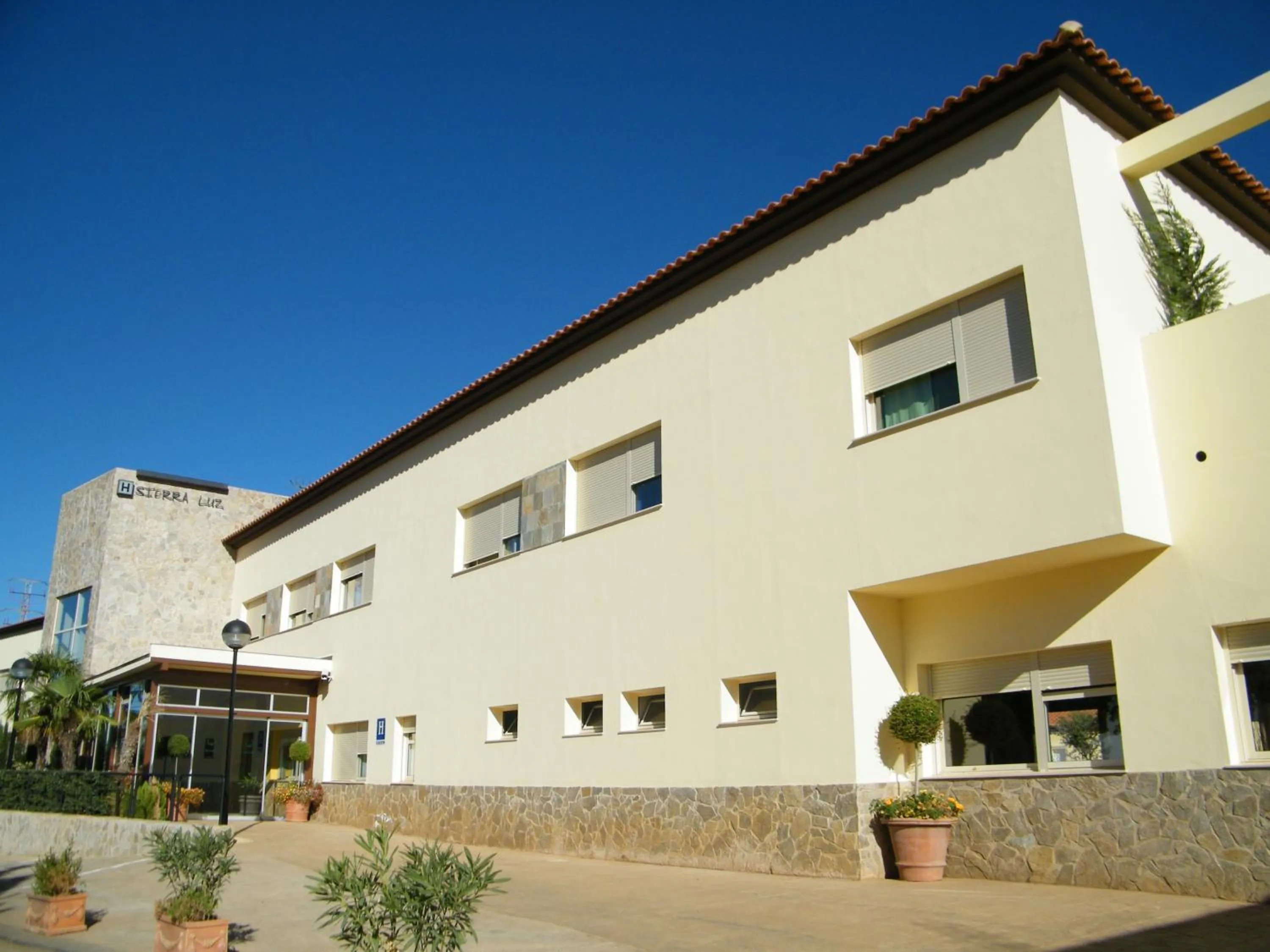 Facade/entrance in Hotel Sierra Luz