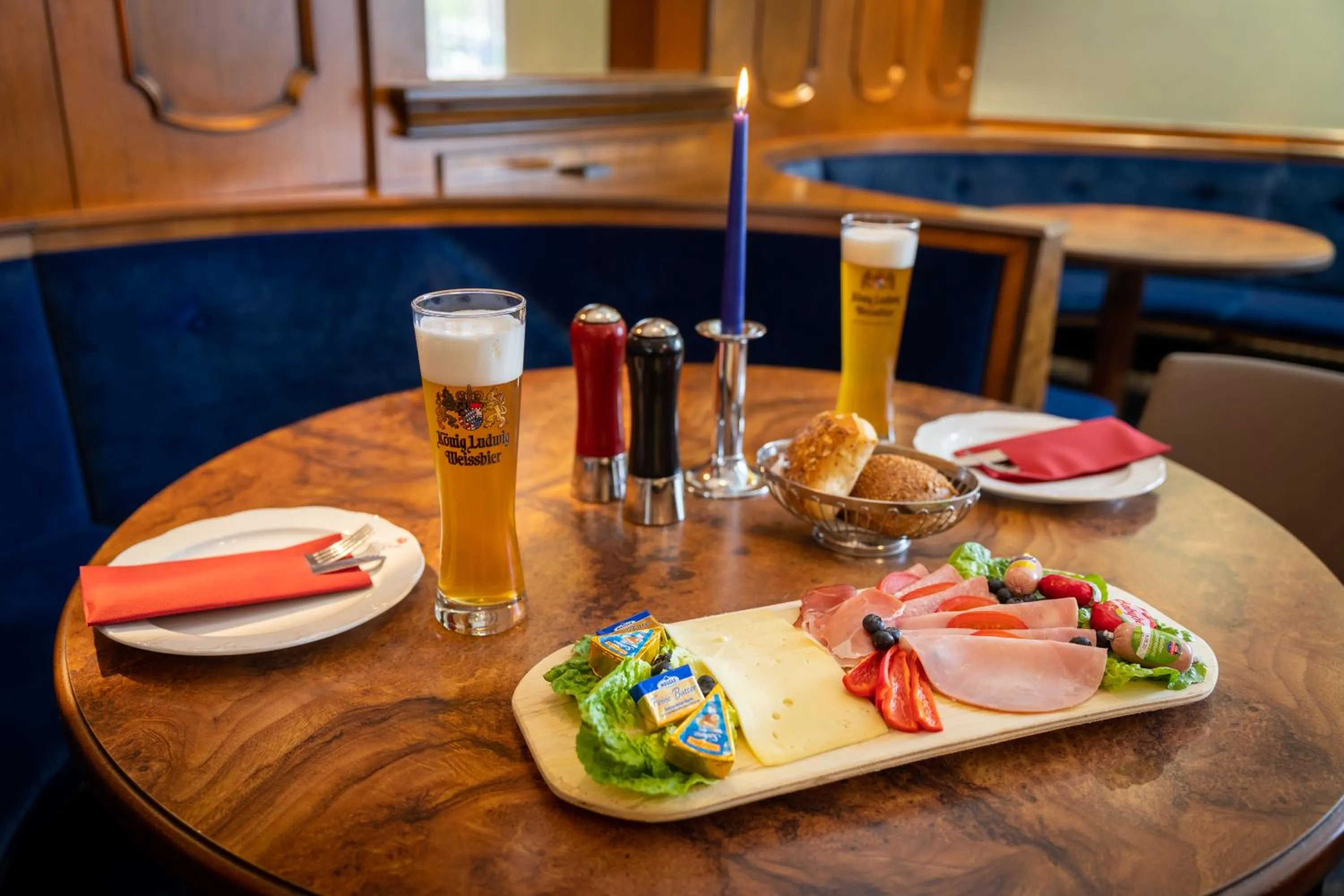 Food and drinks in Hotel König Ludwig II