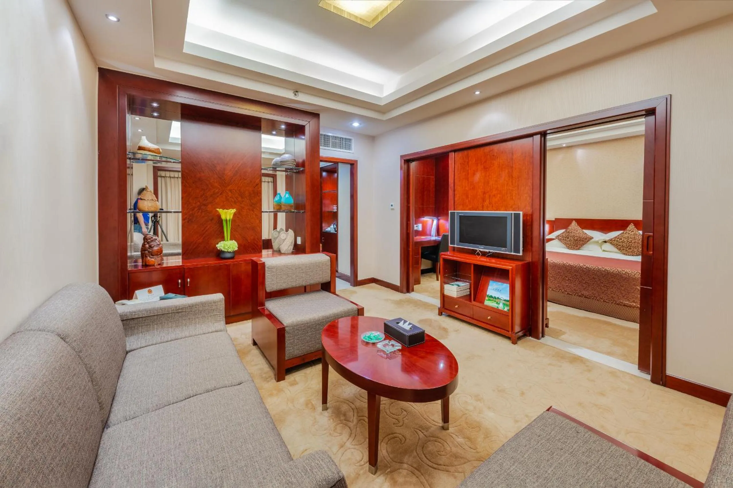 Living room in Yanling Hotel