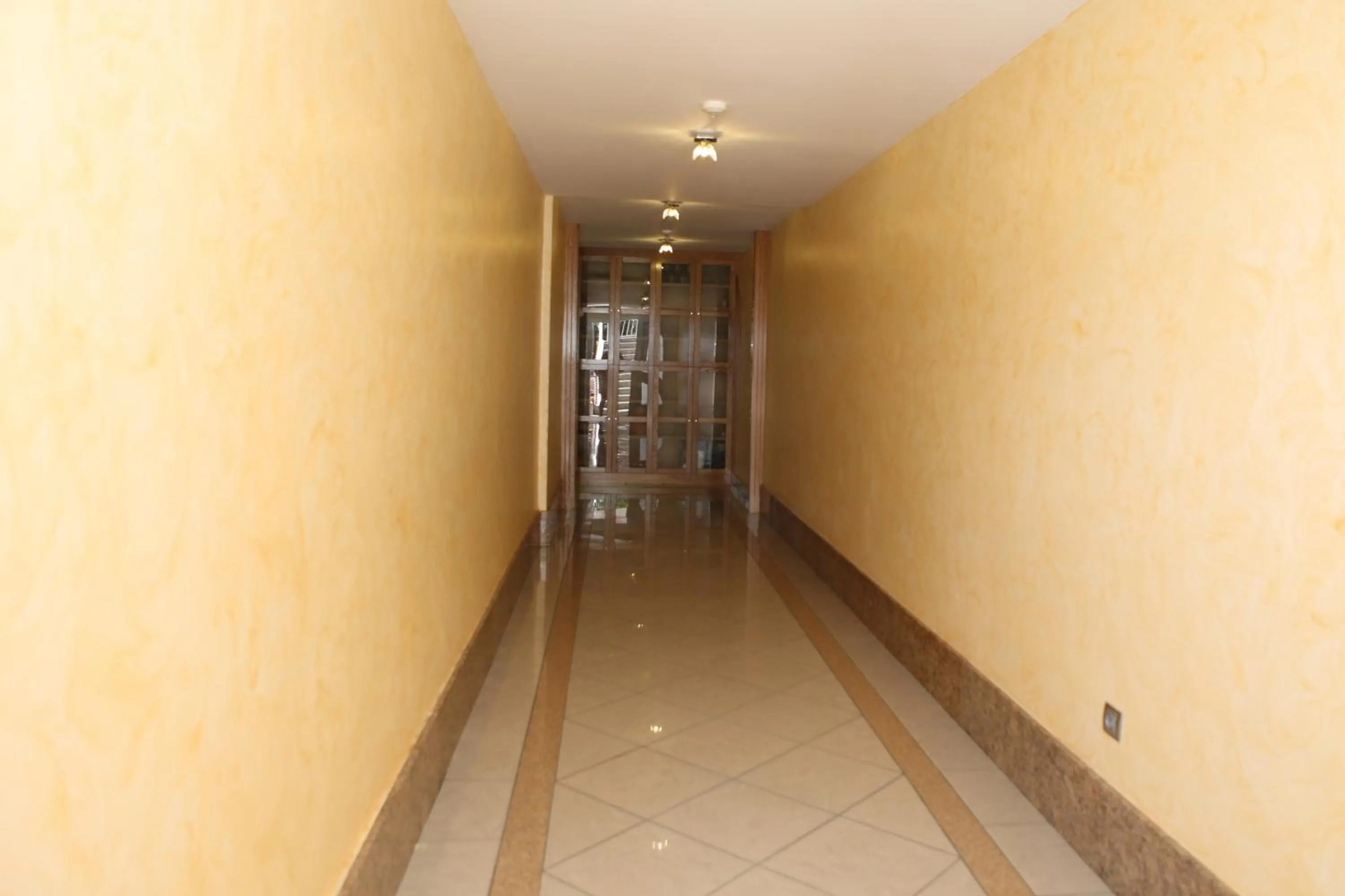 Dining area in Hotel Santa Cruz