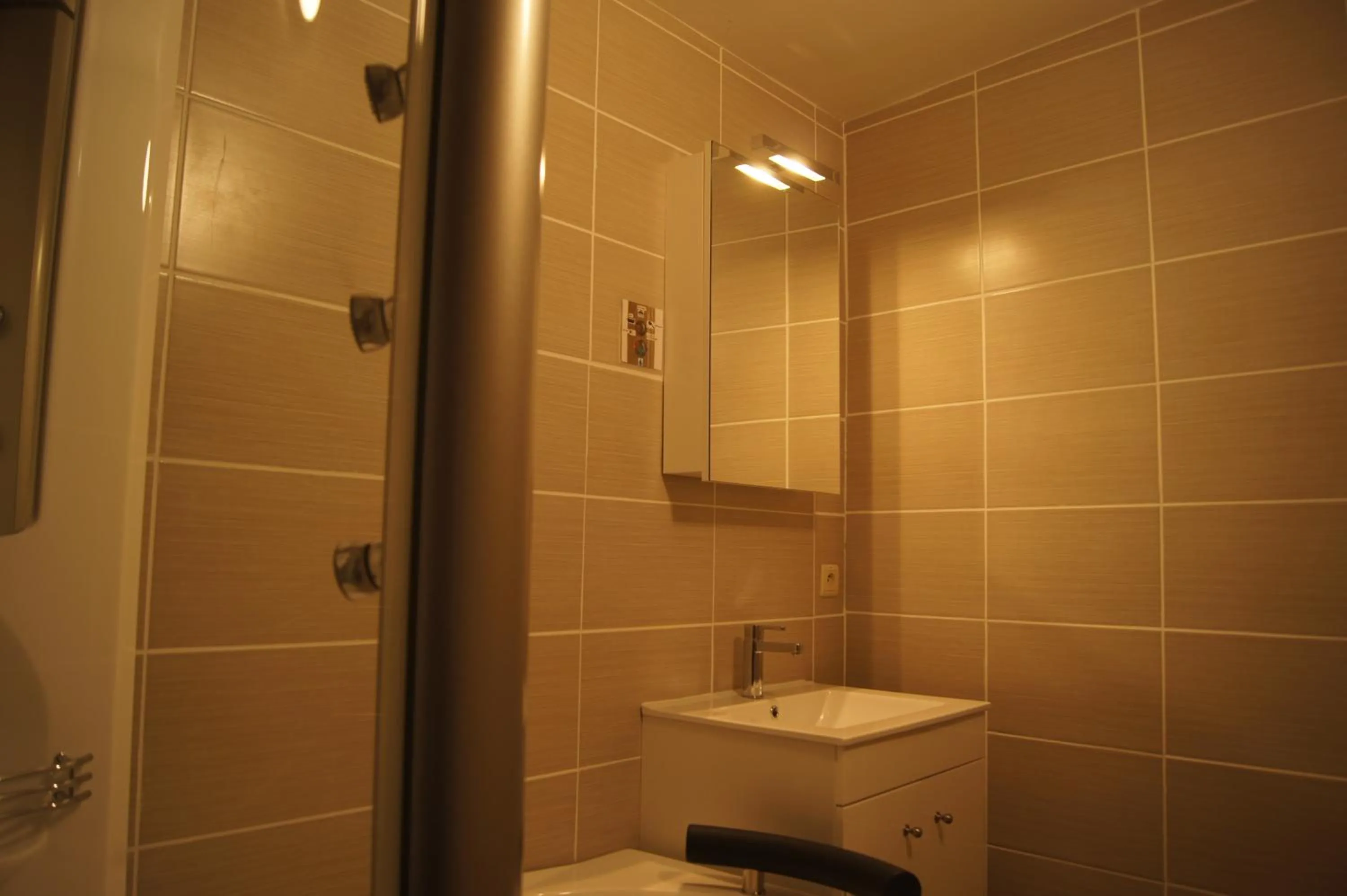 Bathroom in Hotel Bouillon