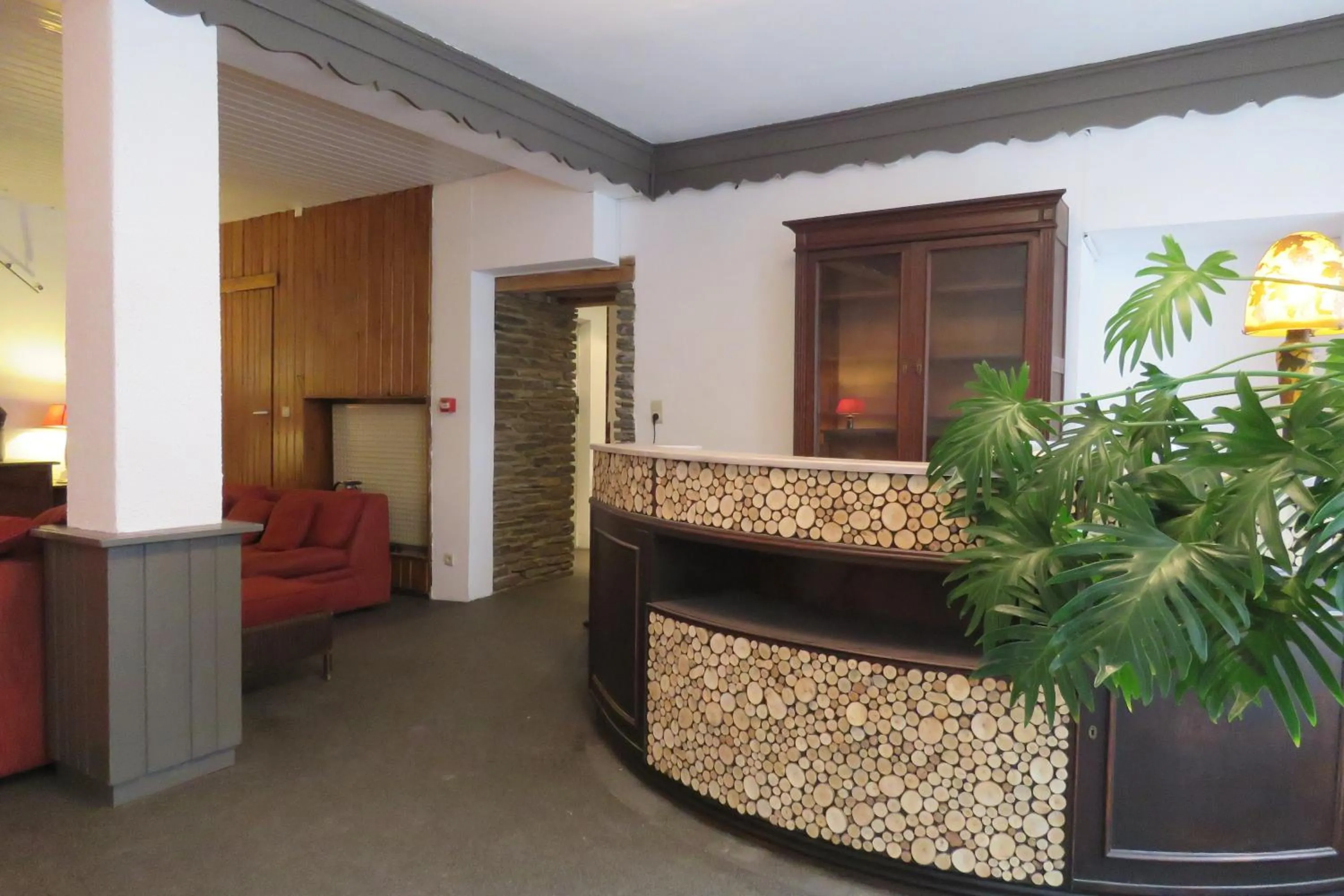Lobby or reception in Hotel Bouillon