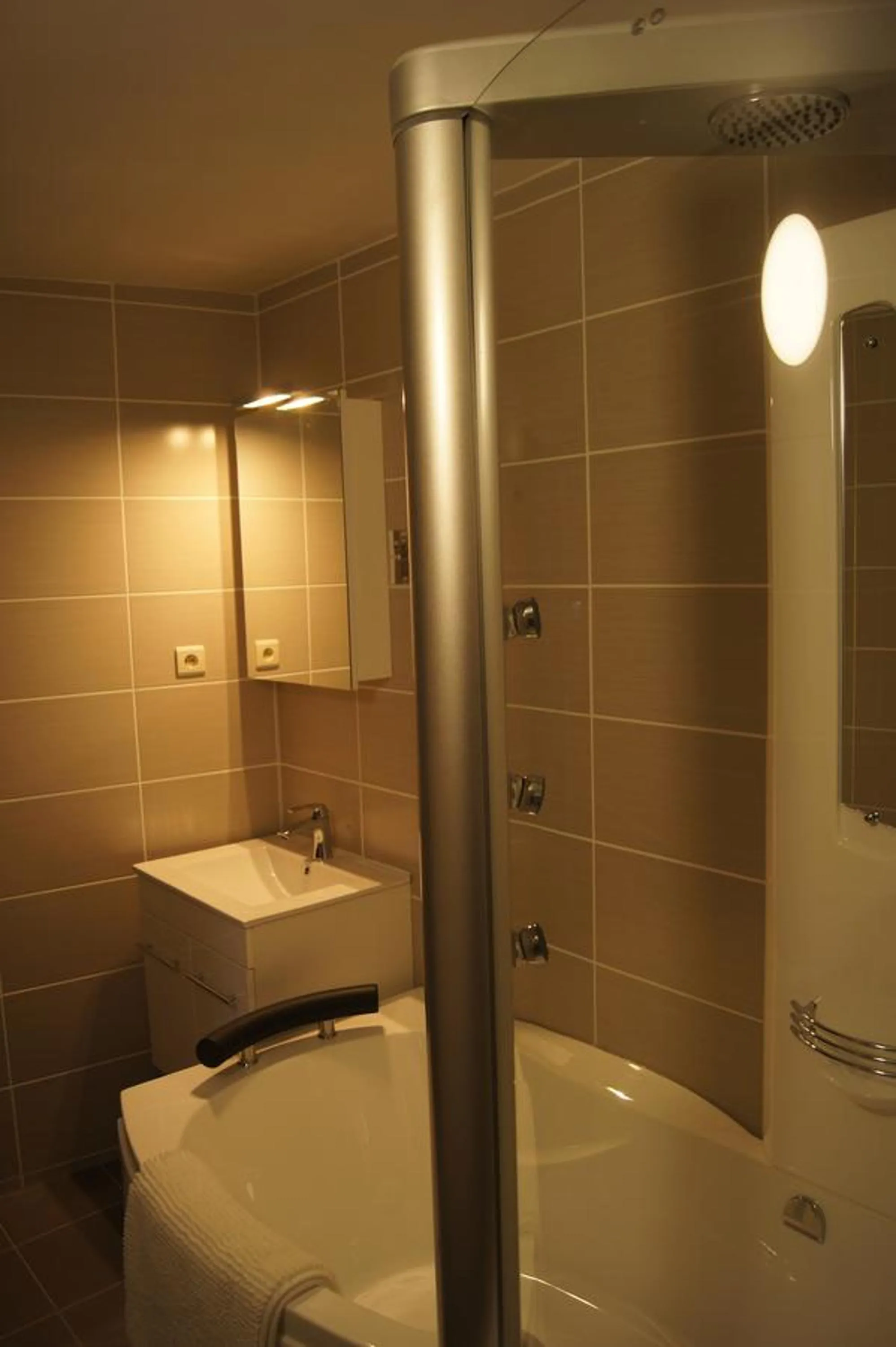 Bathroom in Hotel Bouillon