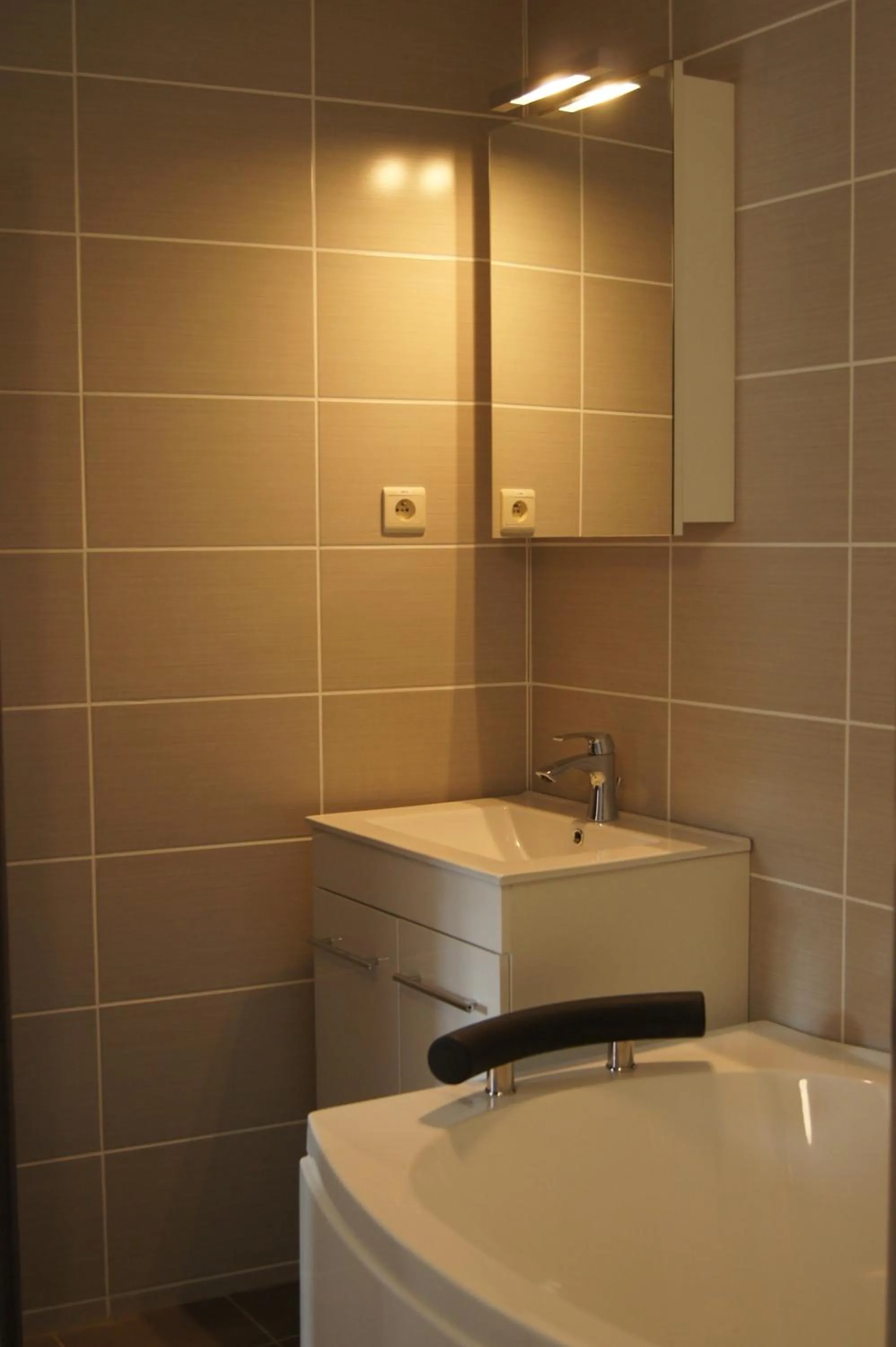 Bathroom in Hotel Bouillon