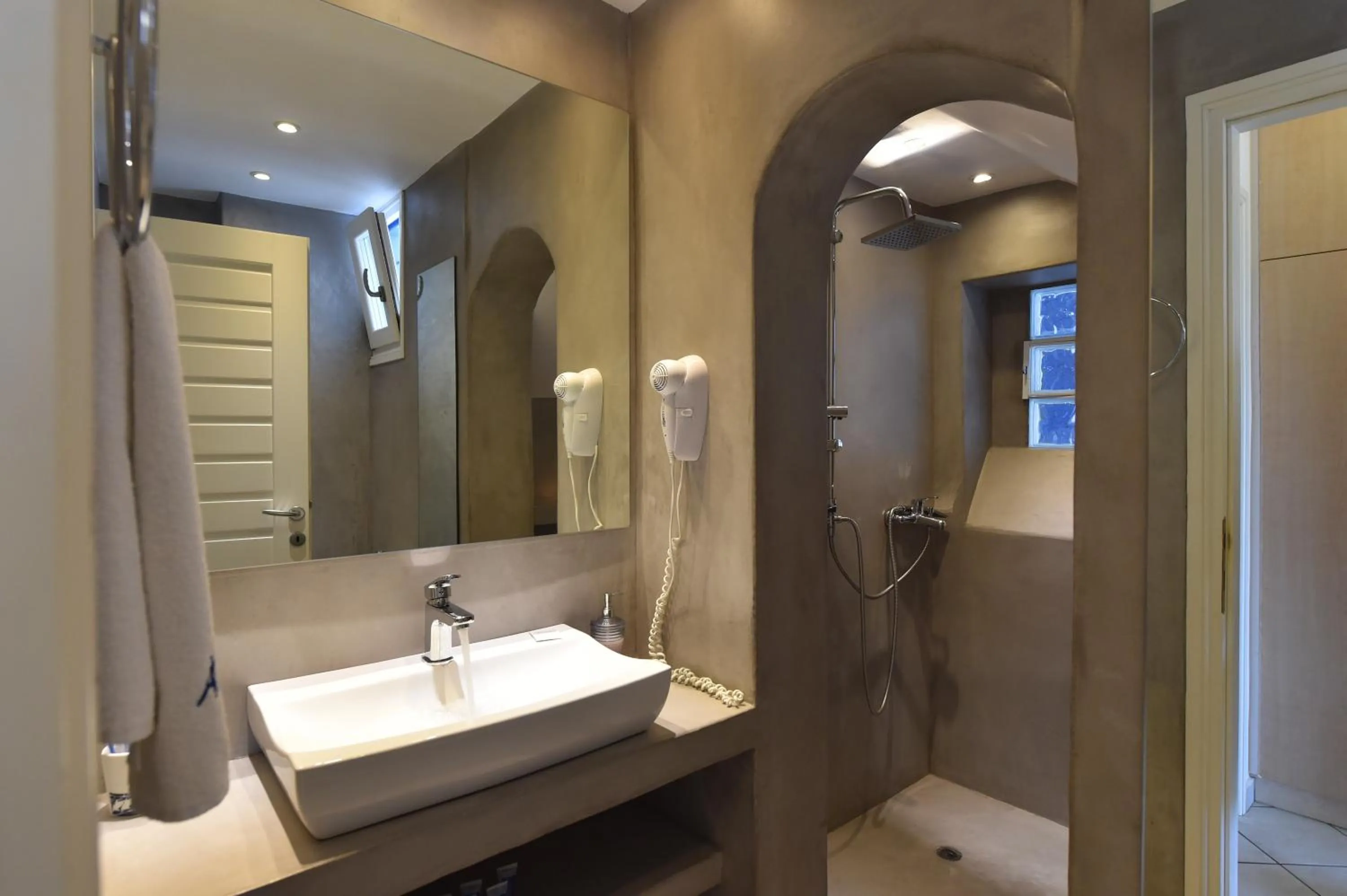 Bathroom in Alexandros Apartments