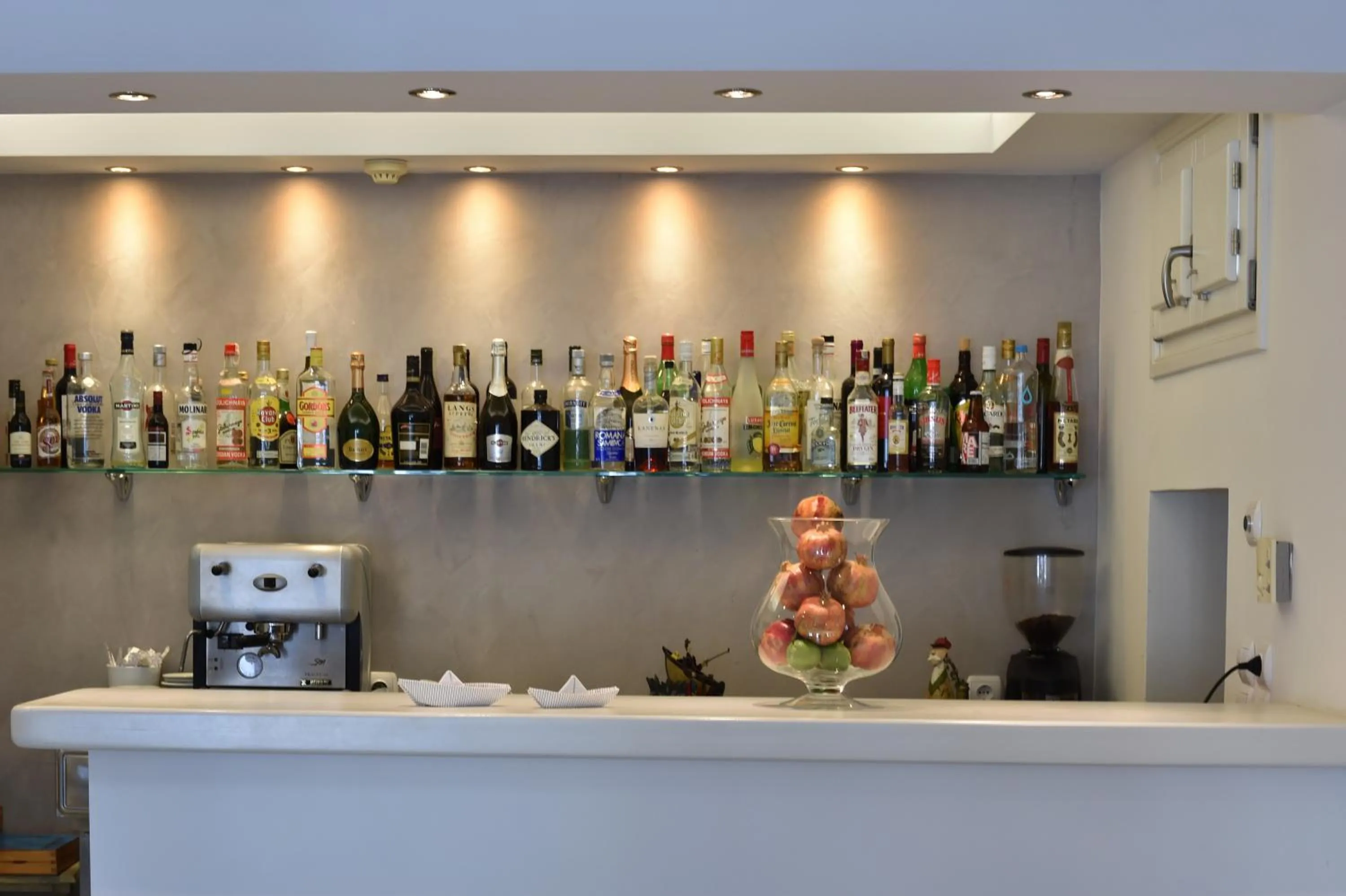 Lounge or bar in Alexandros Apartments