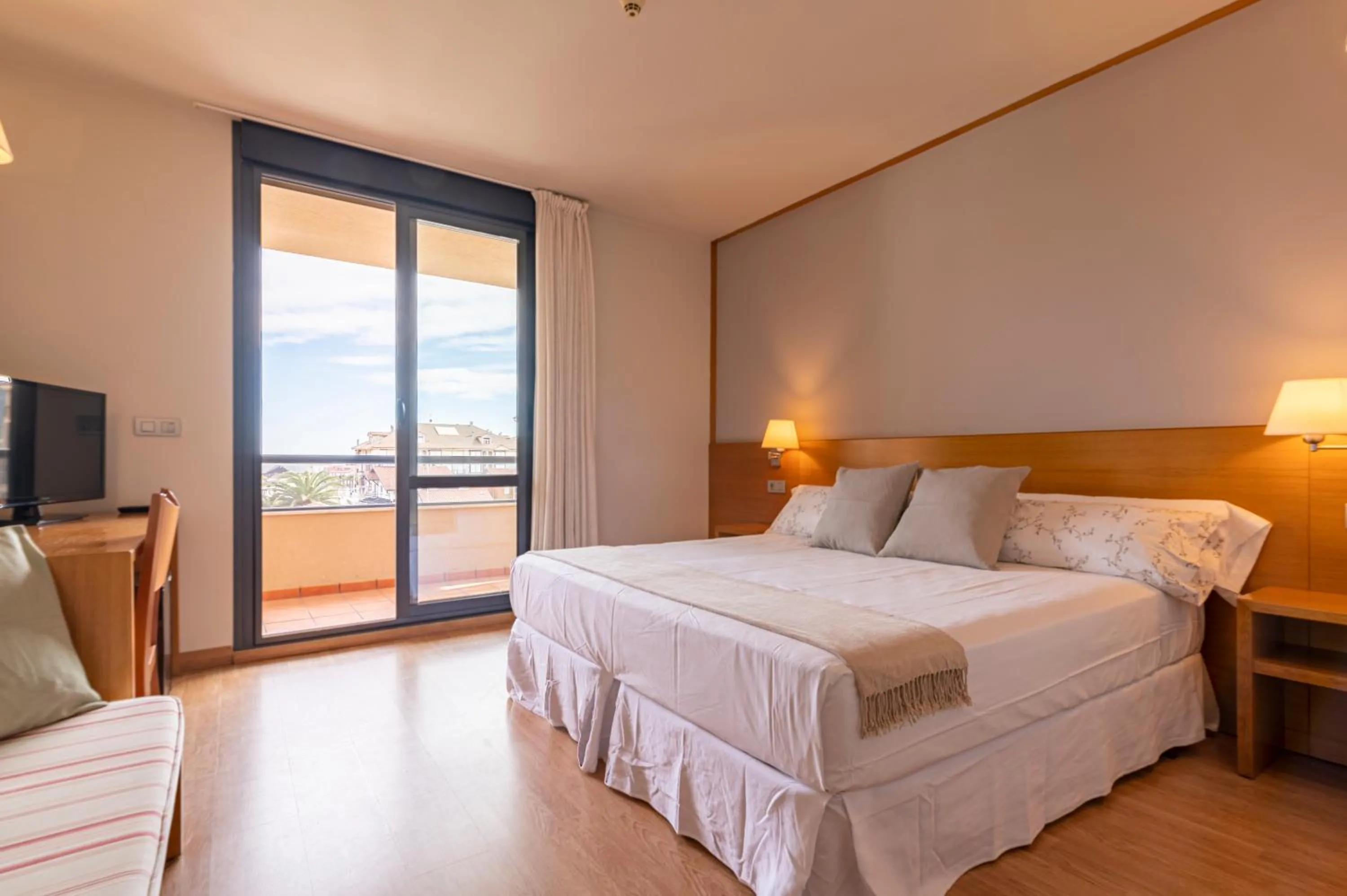 Bed in Hotel Viadero