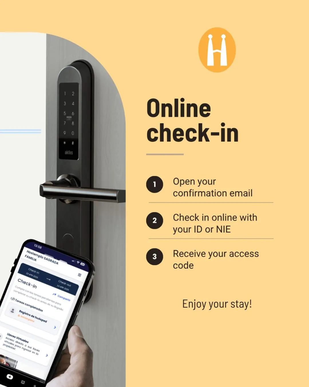 Lobby or reception in Hostemplo Sagrada Familia