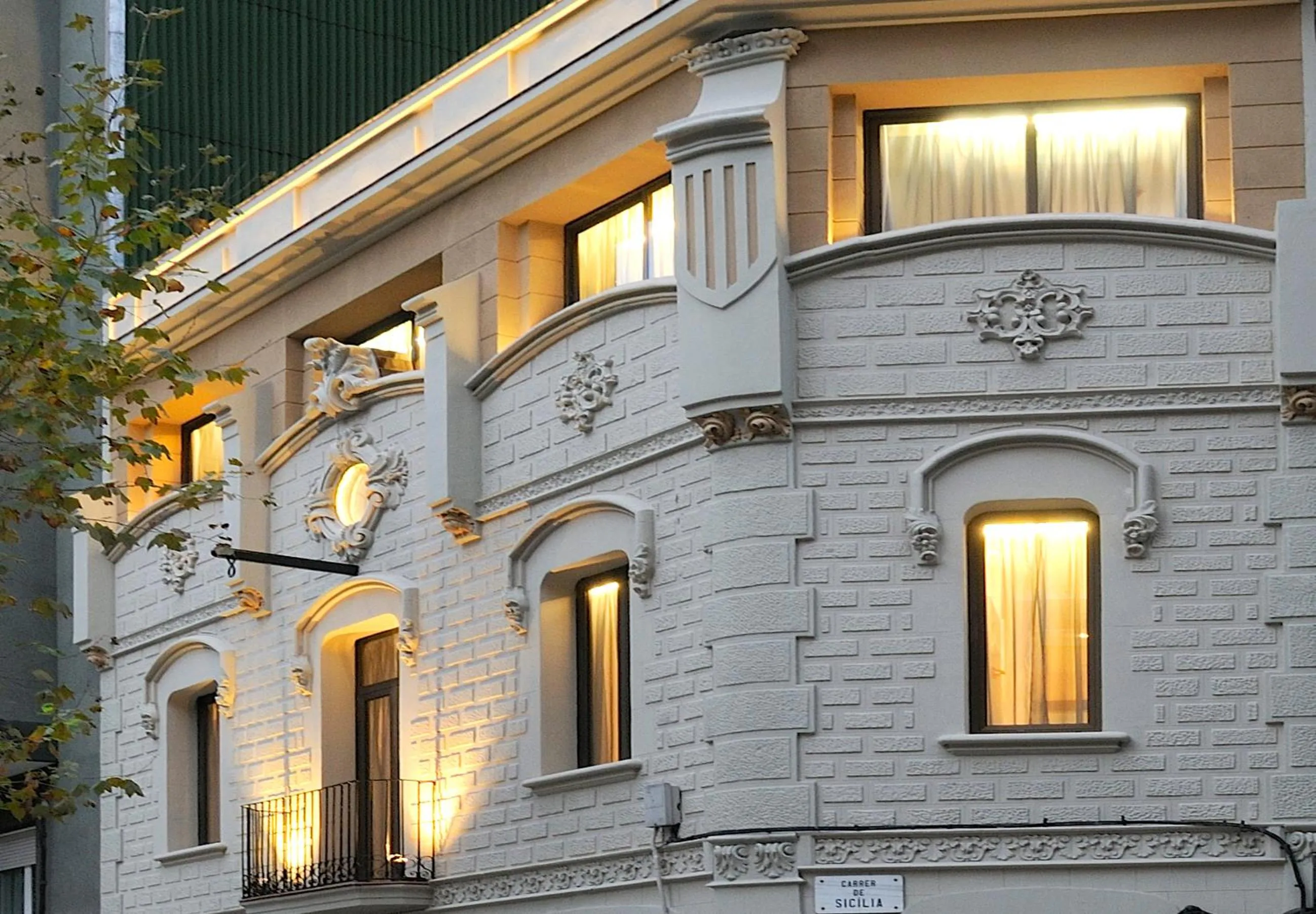 Facade/entrance in Hostemplo Sagrada Familia