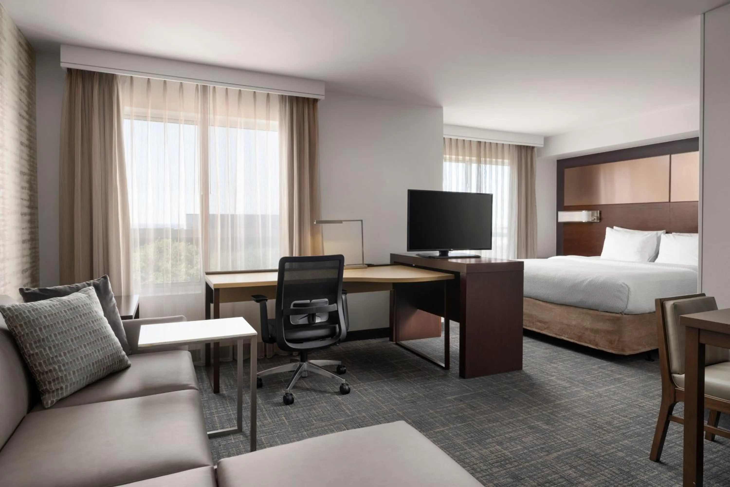 Bedroom, Bed in Residence Inn by Marriott Austin Lake Austin/River Place