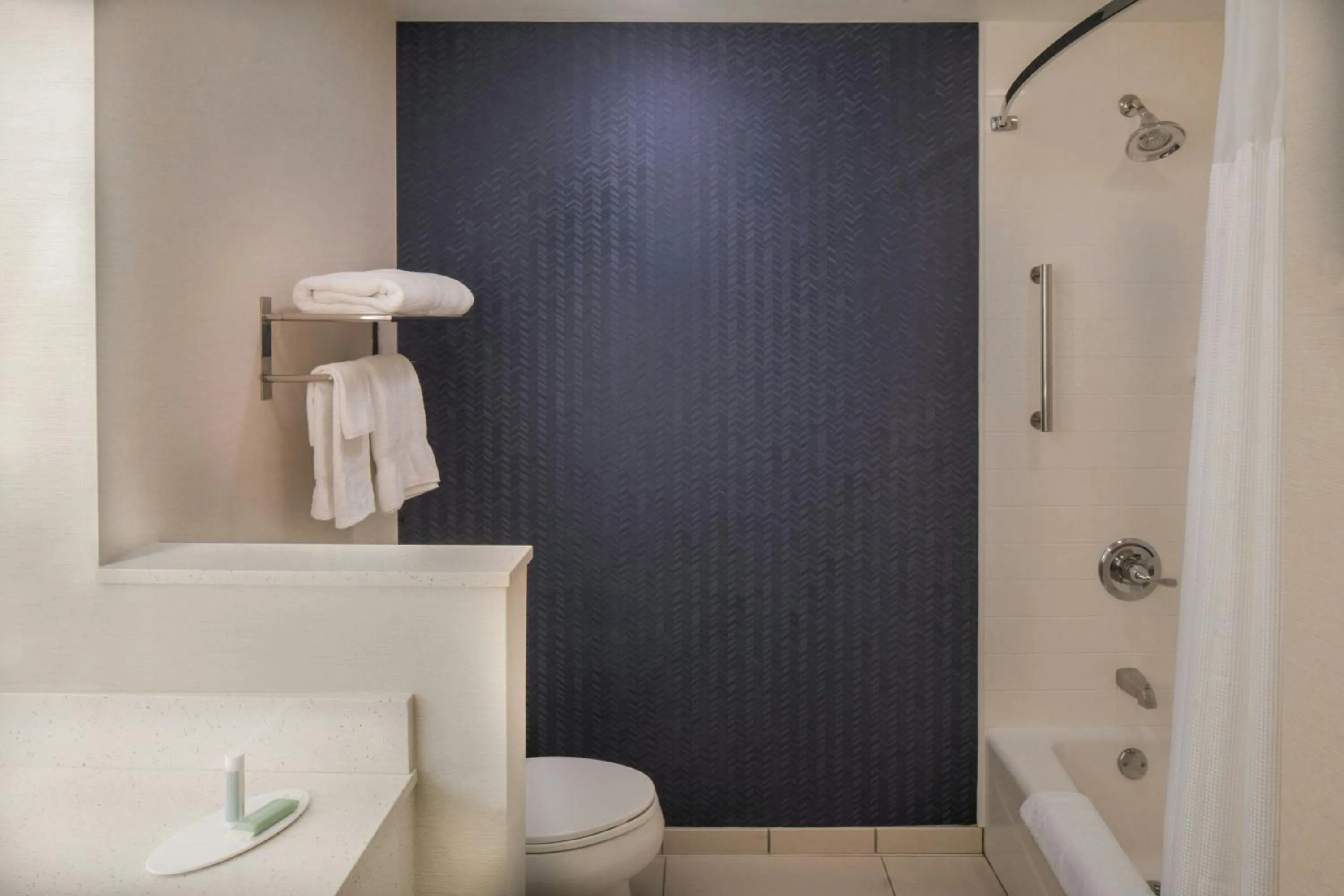 Bathroom in Fairfield Inn & Suites by Marriott Savannah Midtown