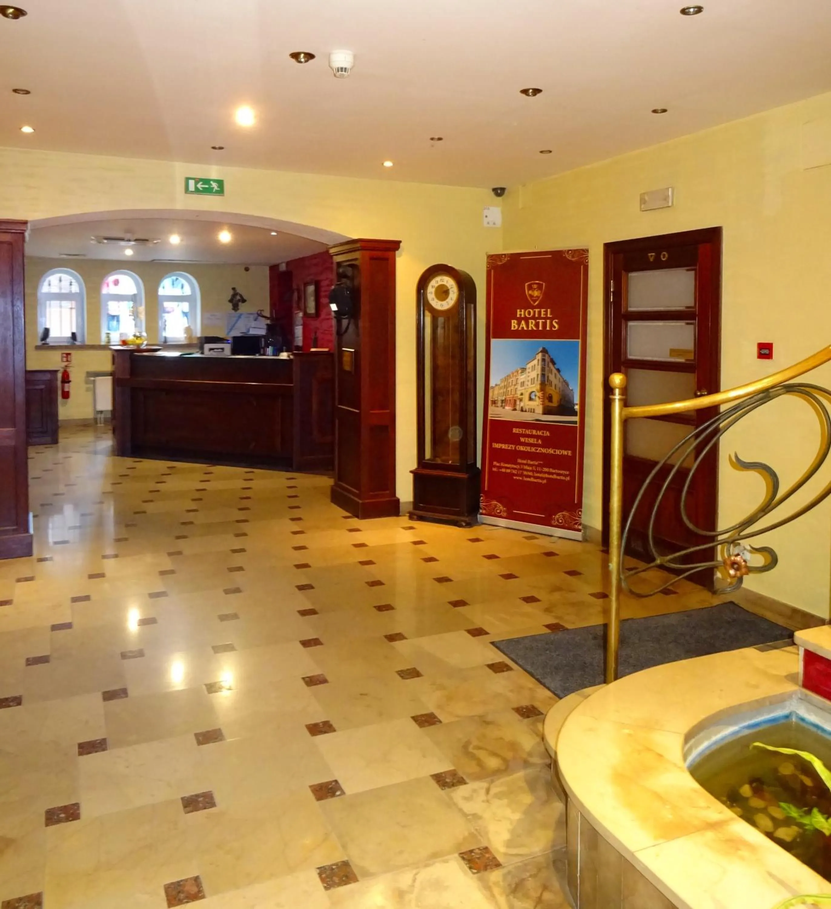 Lobby or reception in Hotel Bartis