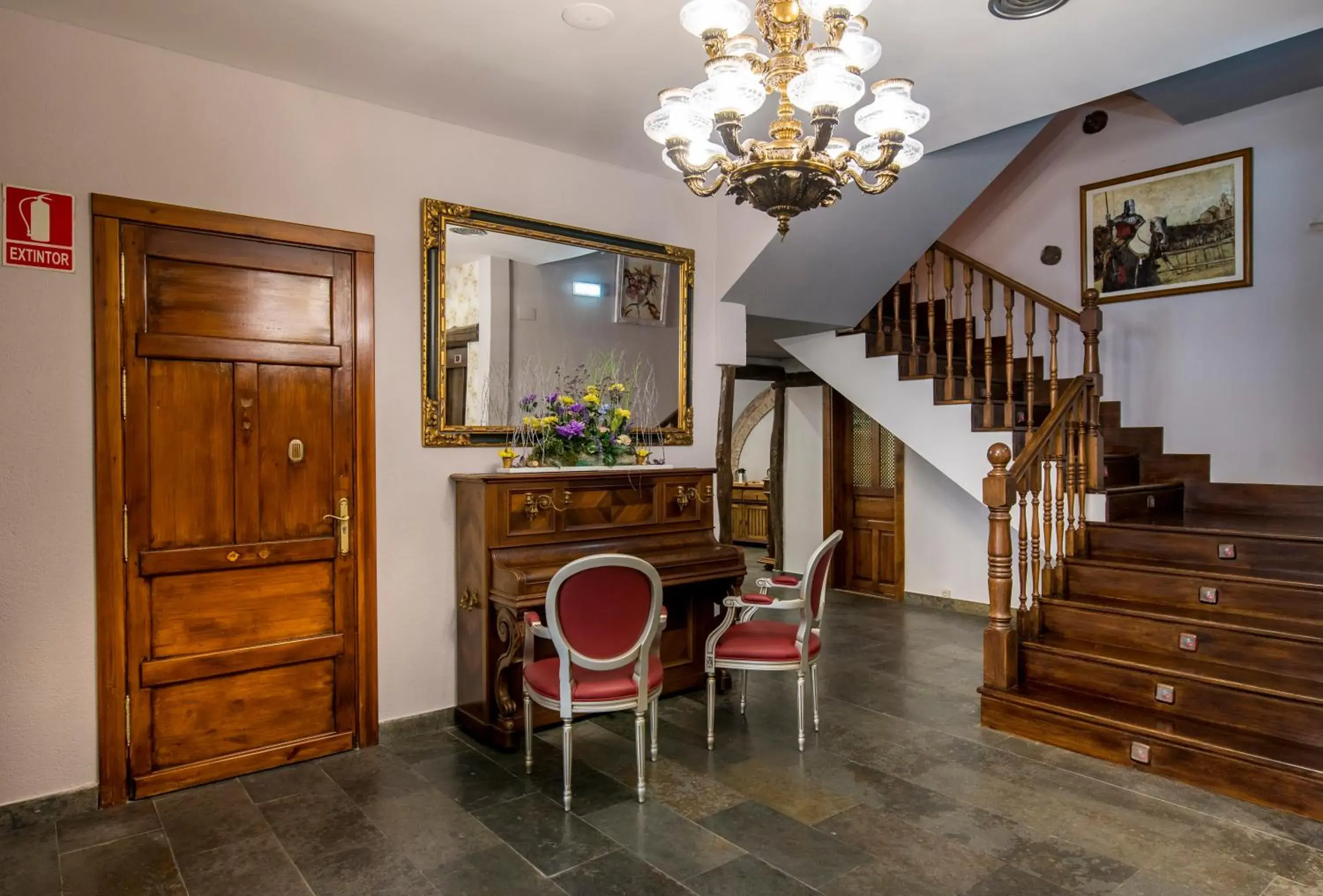 Lobby or reception in Hotel Alda Vía León Lobby or reception in Hotel Alda Vía León