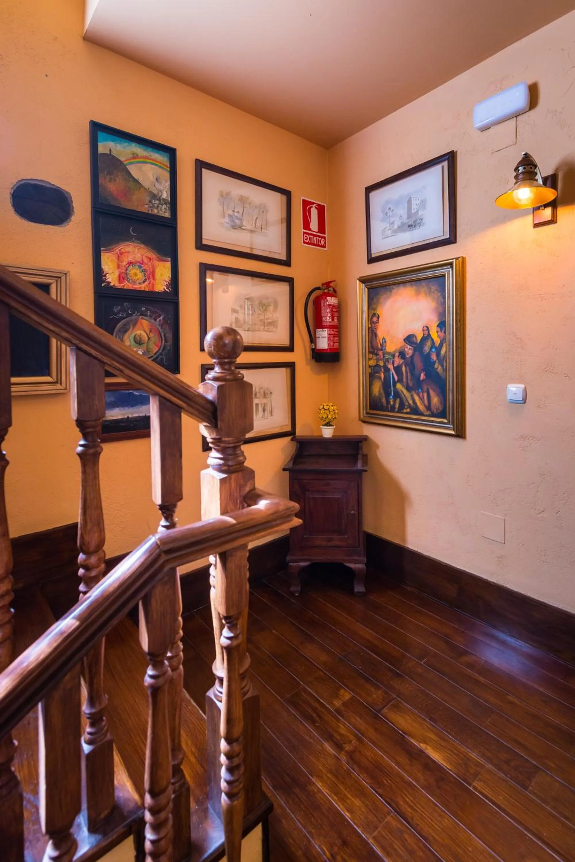 Lobby or reception in Hotel Alda Vía León