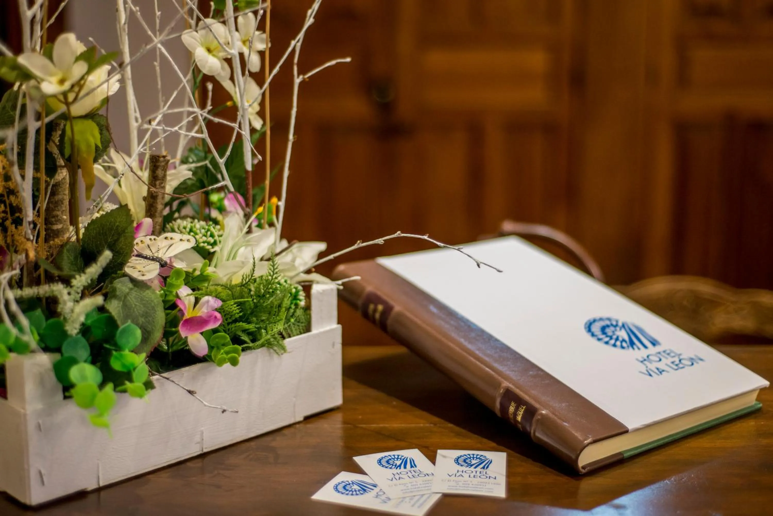 Decorative detail in Hotel Alda Vía León