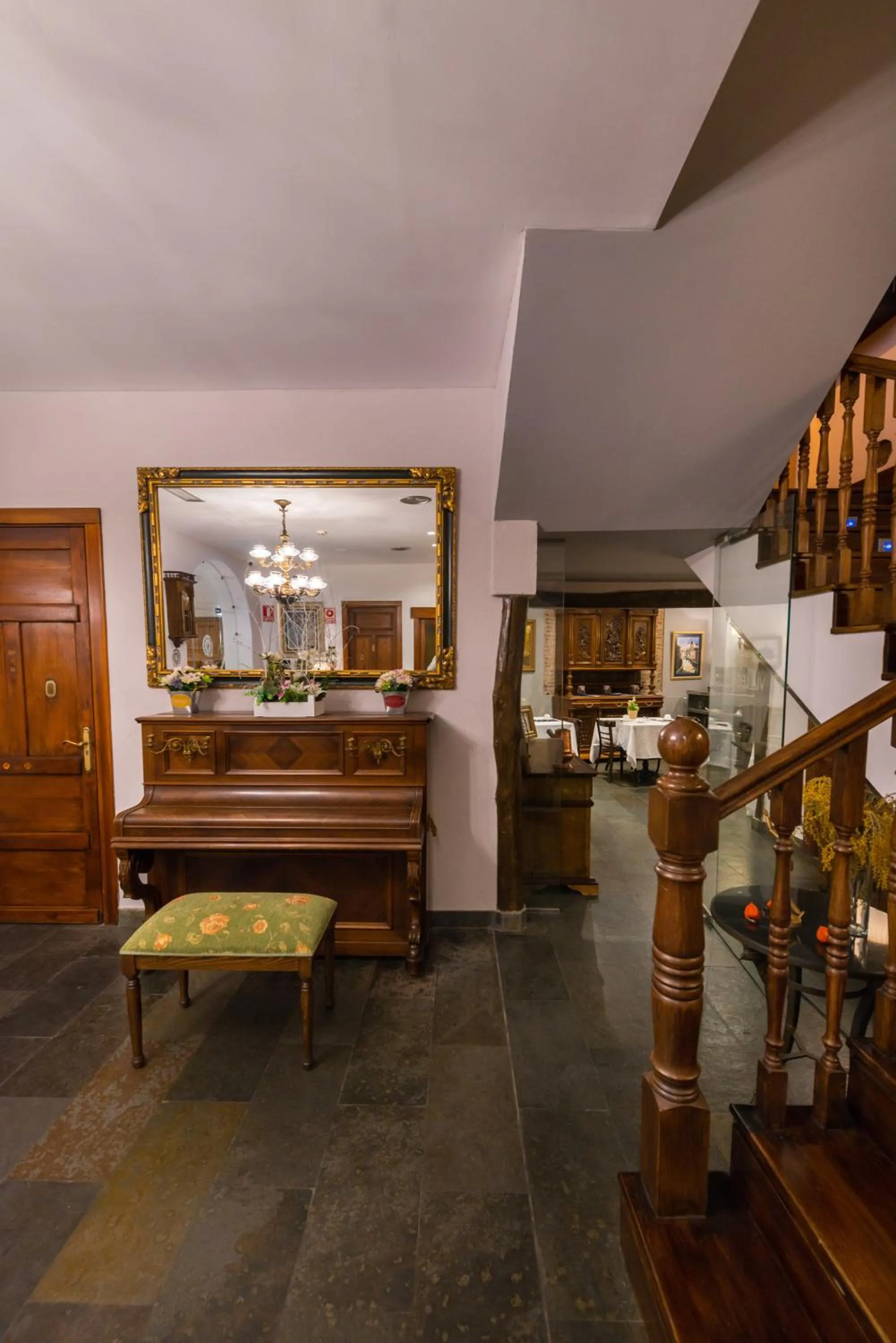 Lobby or reception in Hotel Alda Vía León