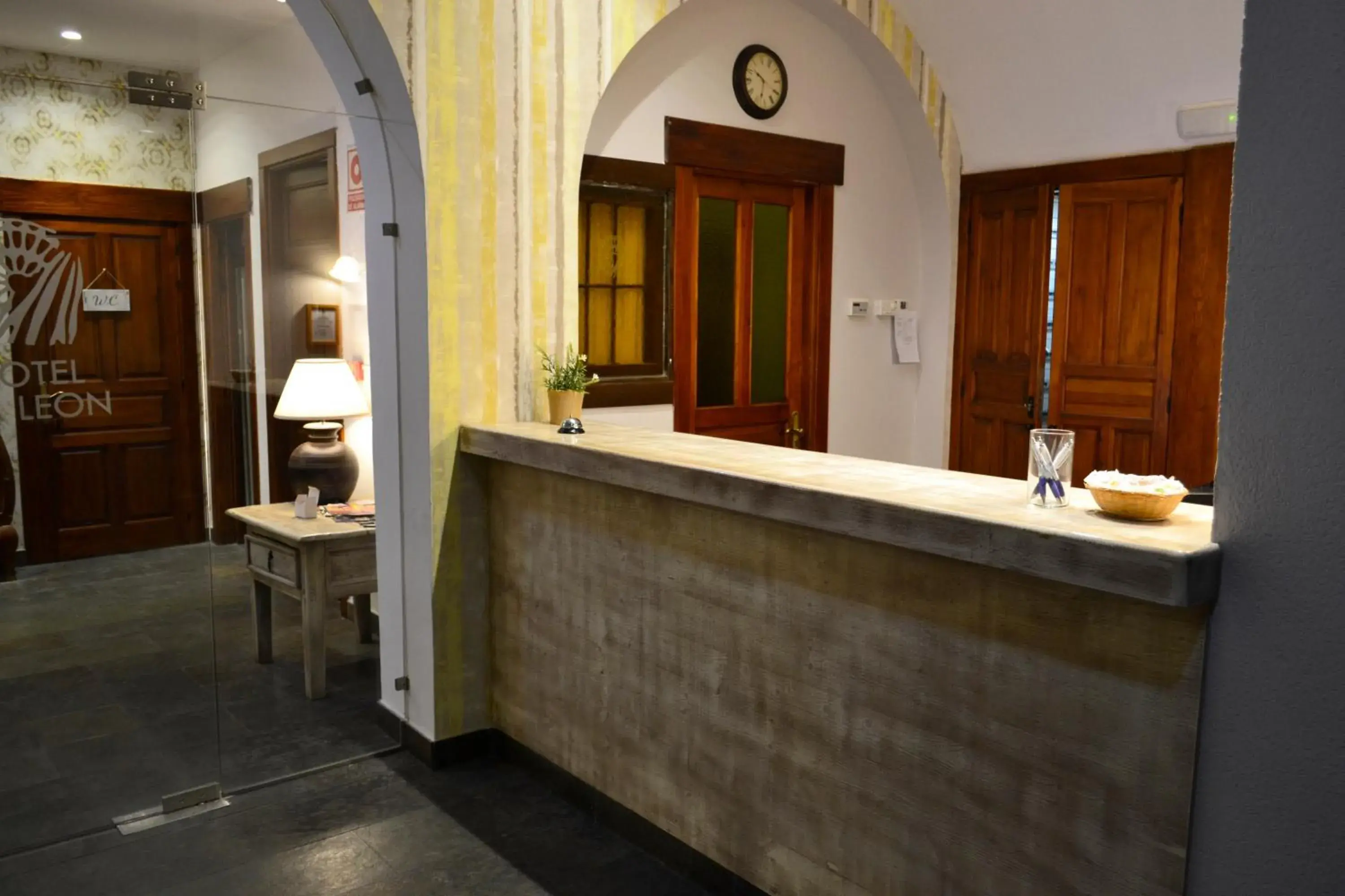 Lobby or reception in Hotel Alda Vía León Lobby or reception in Hotel Alda Vía León