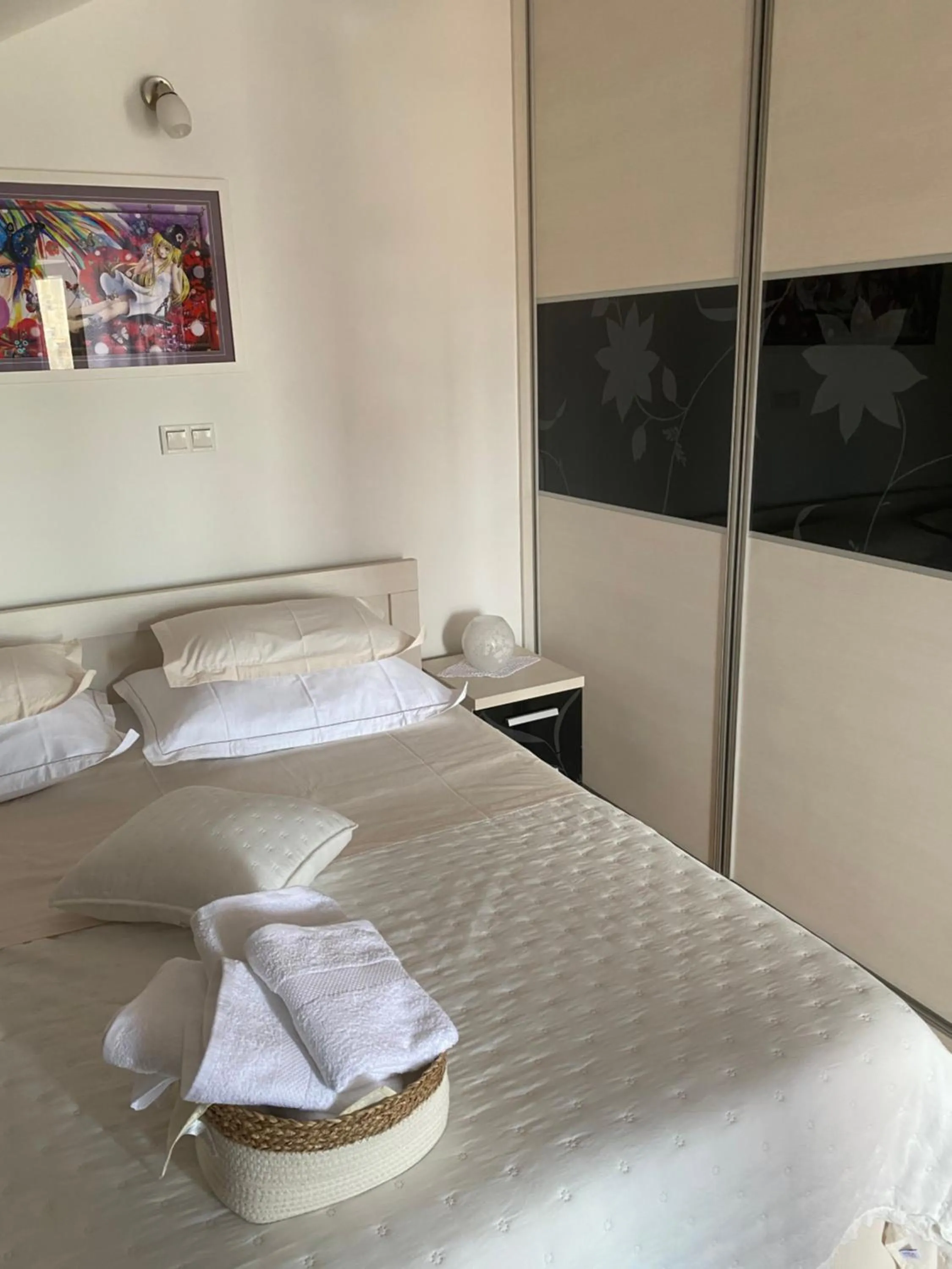 Bed in Apartment Dome