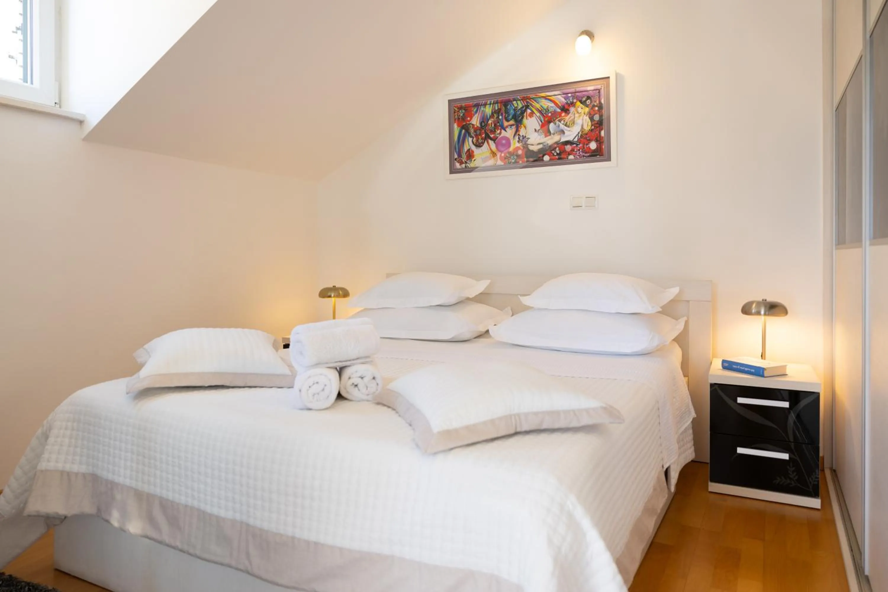 Bed in Apartment Dome