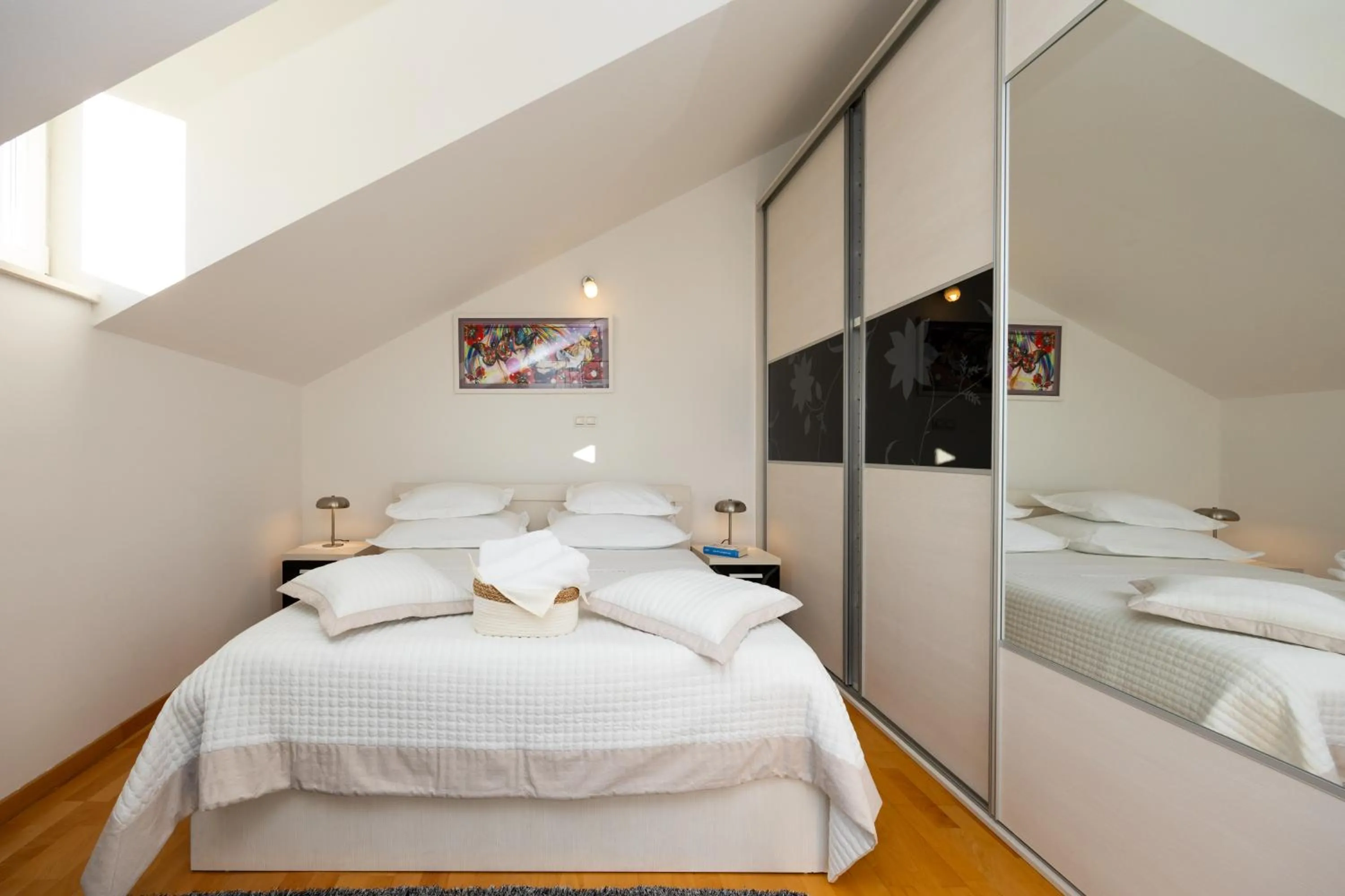 Bed in Apartment Dome