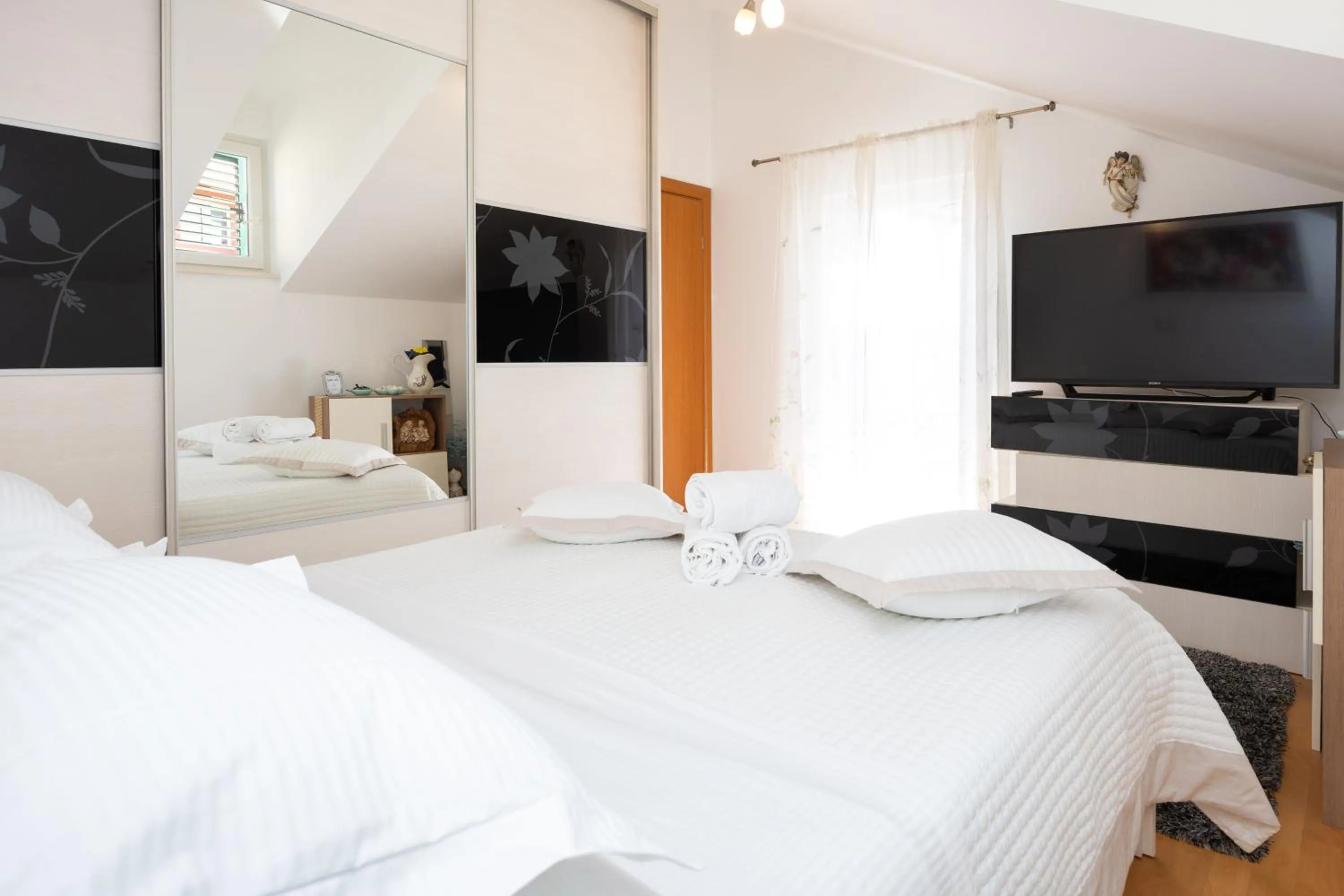 Bed in Apartment Dome
