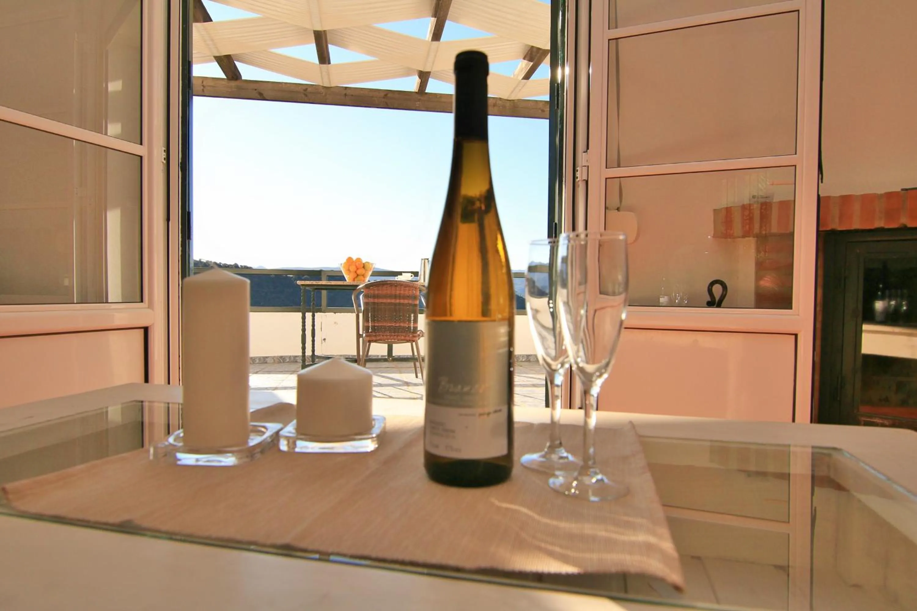 Balcony/Terrace in Casas Rurales Los Algarrobales