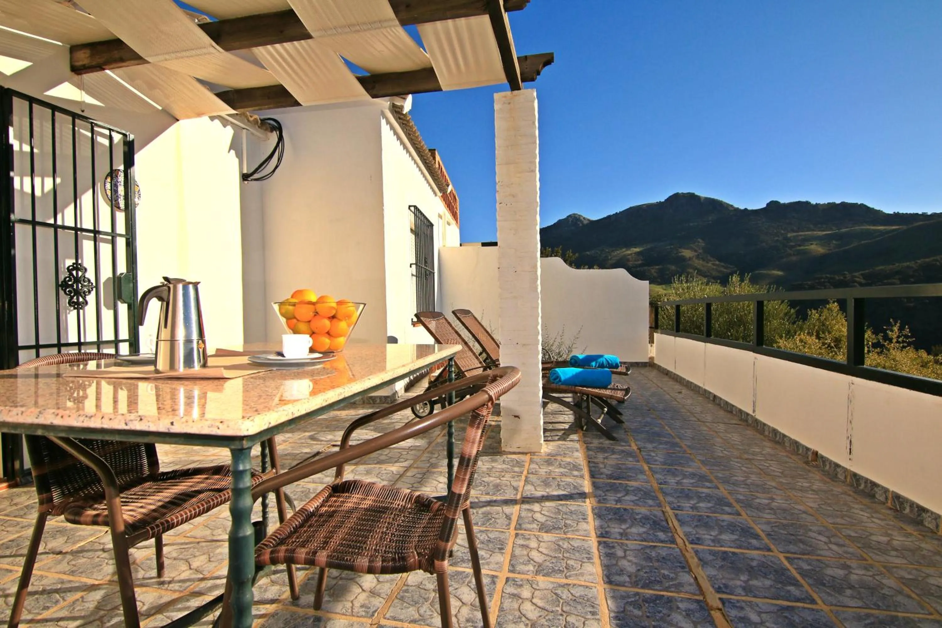 BBQ facilities in Casas Rurales Los Algarrobales