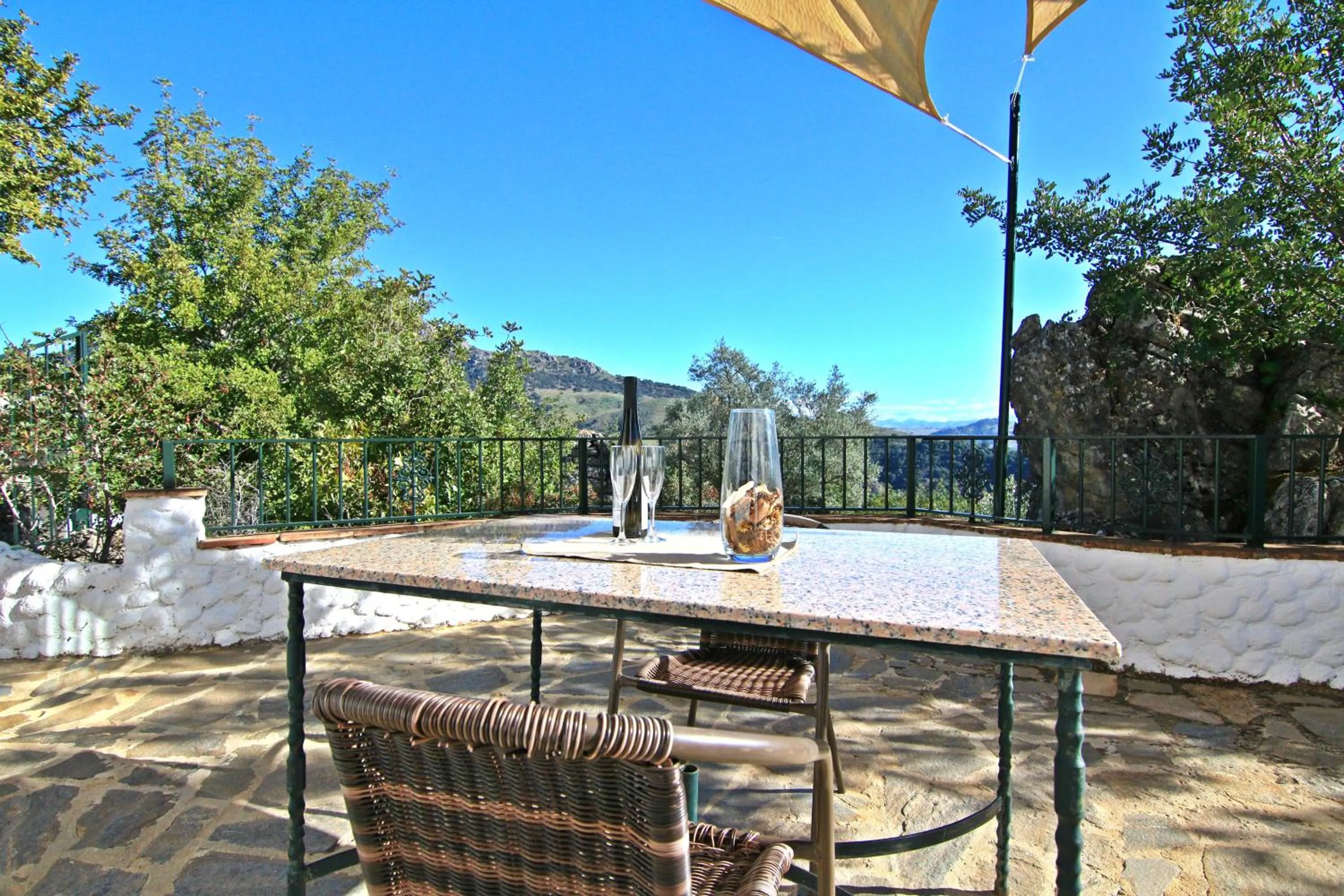 Balcony/Terrace in Casas Rurales Los Algarrobales