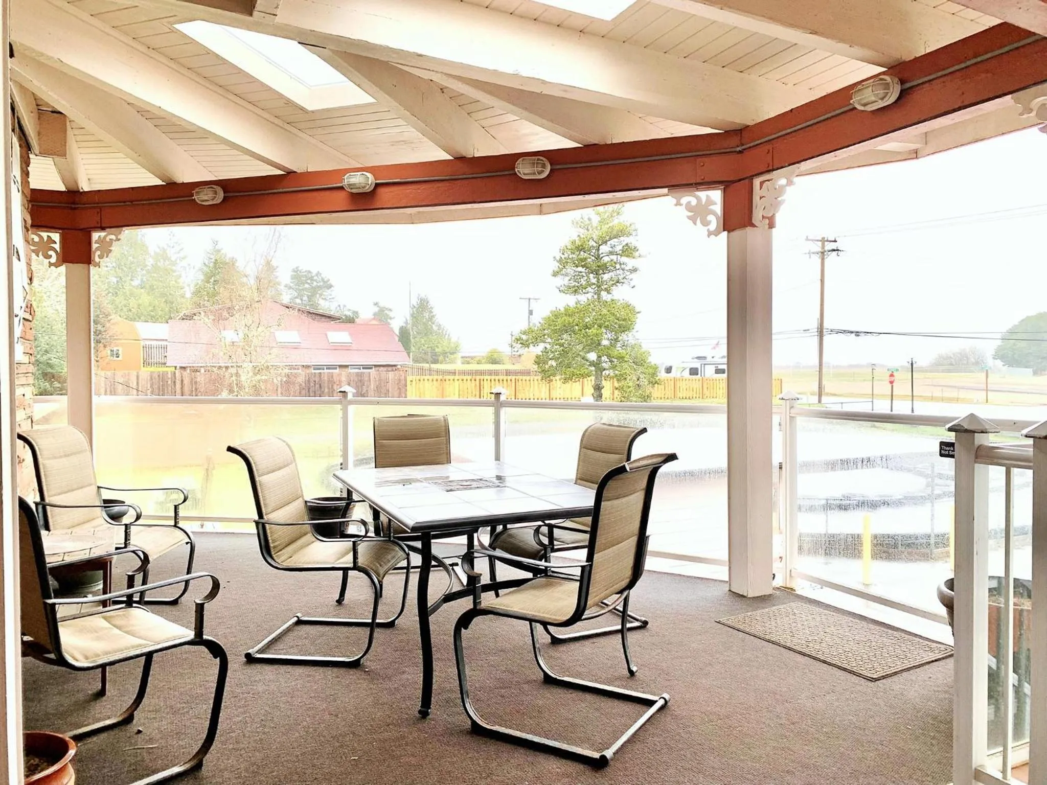 Patio in Breakers Boutique Inn