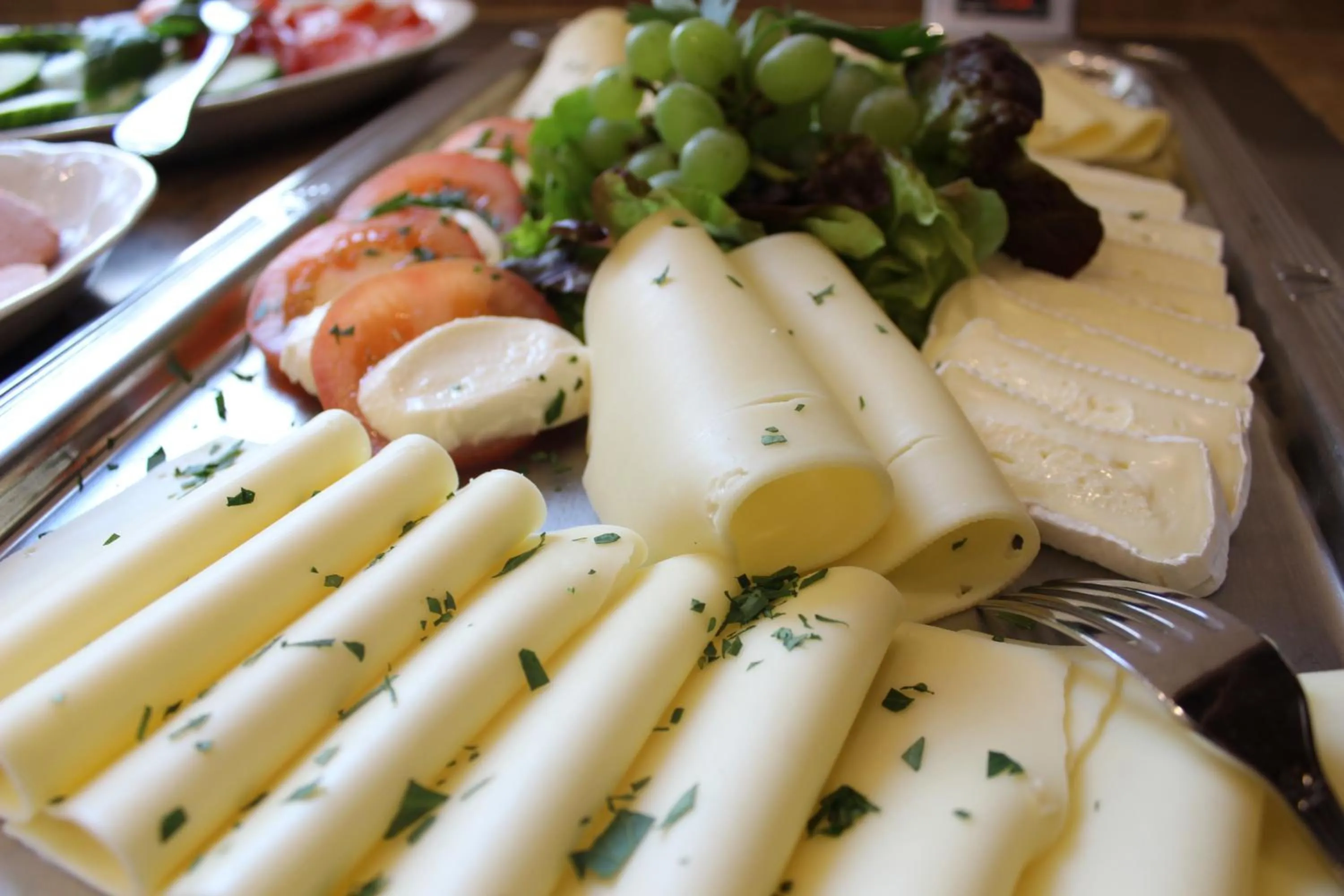 Buffet breakfast in Hotel Bärenstüberl