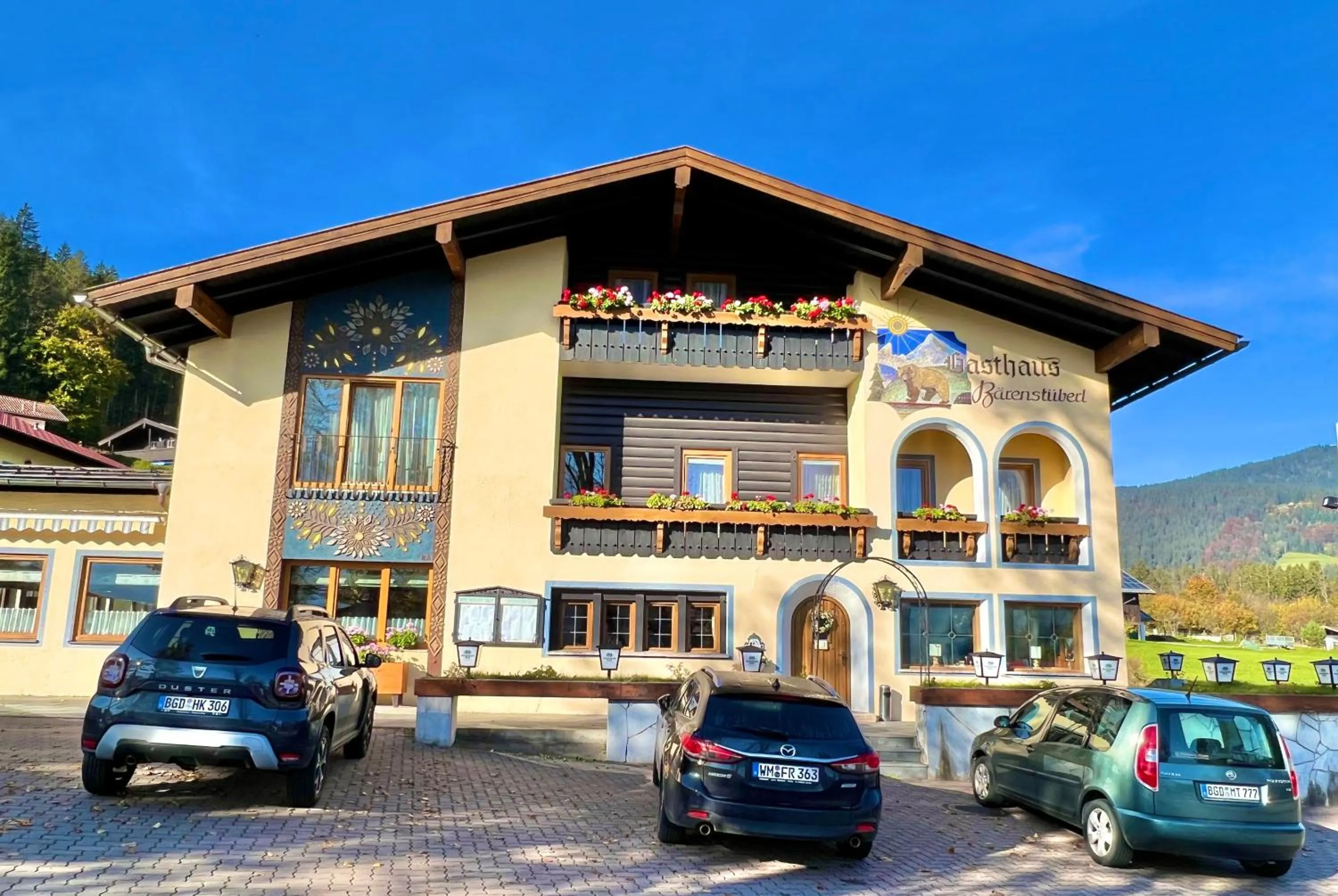 Property building in Hotel Bärenstüberl