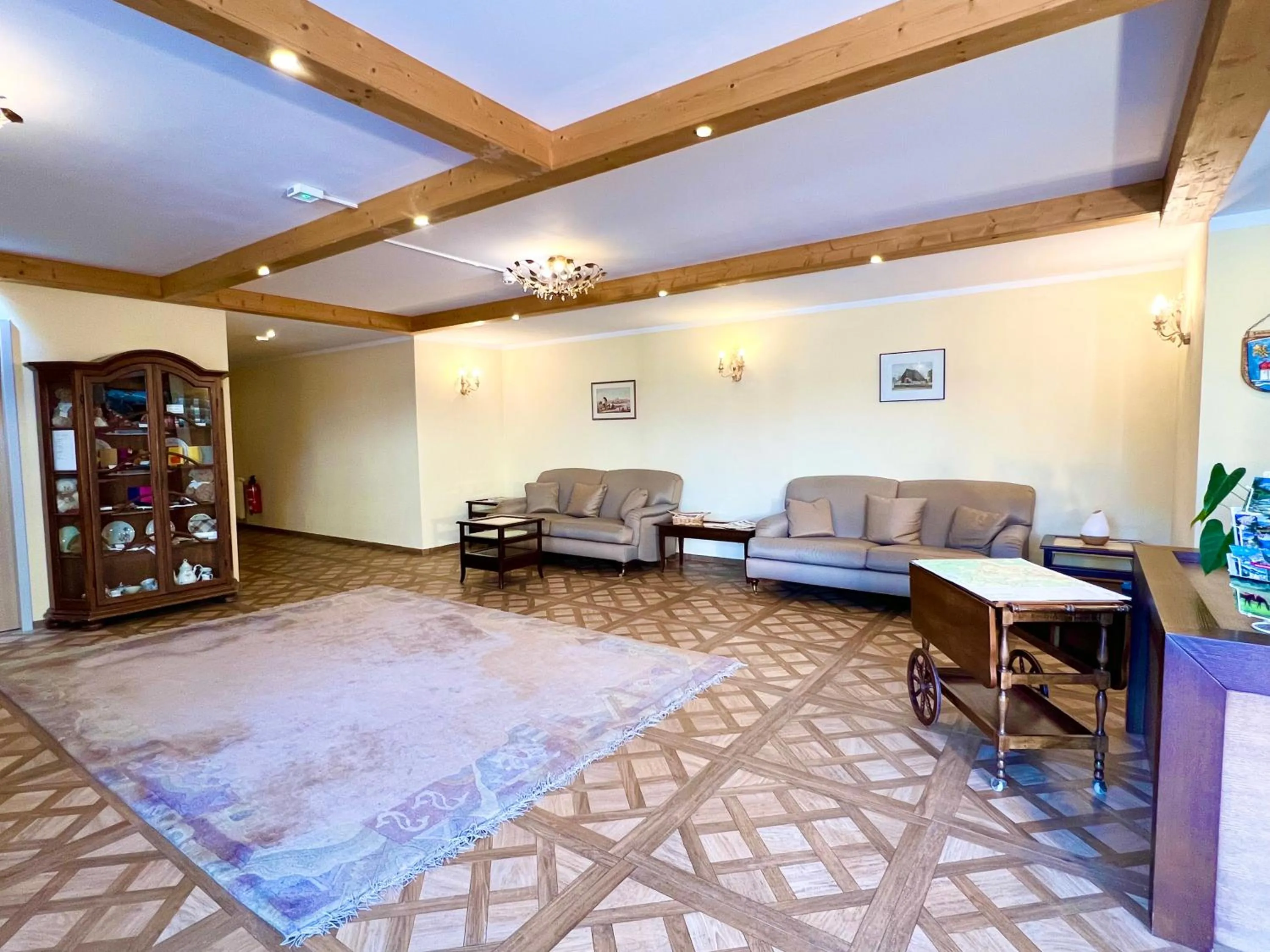 Lobby or reception in Hotel Bärenstüberl