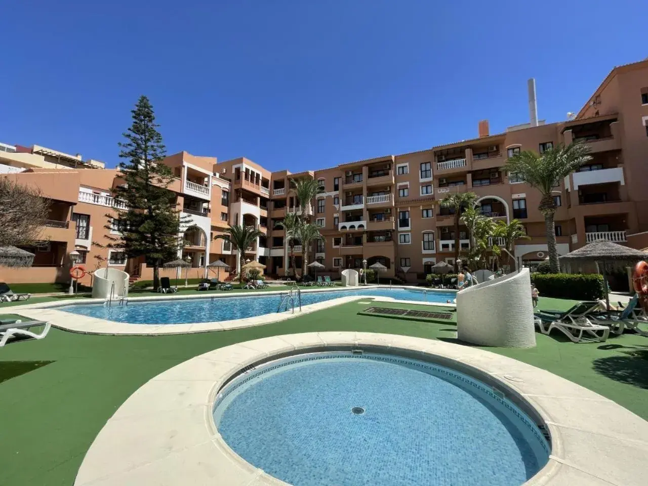 Property building in Apartamentos Estrella De Mar Property building in Apartamentos Estrella De Mar