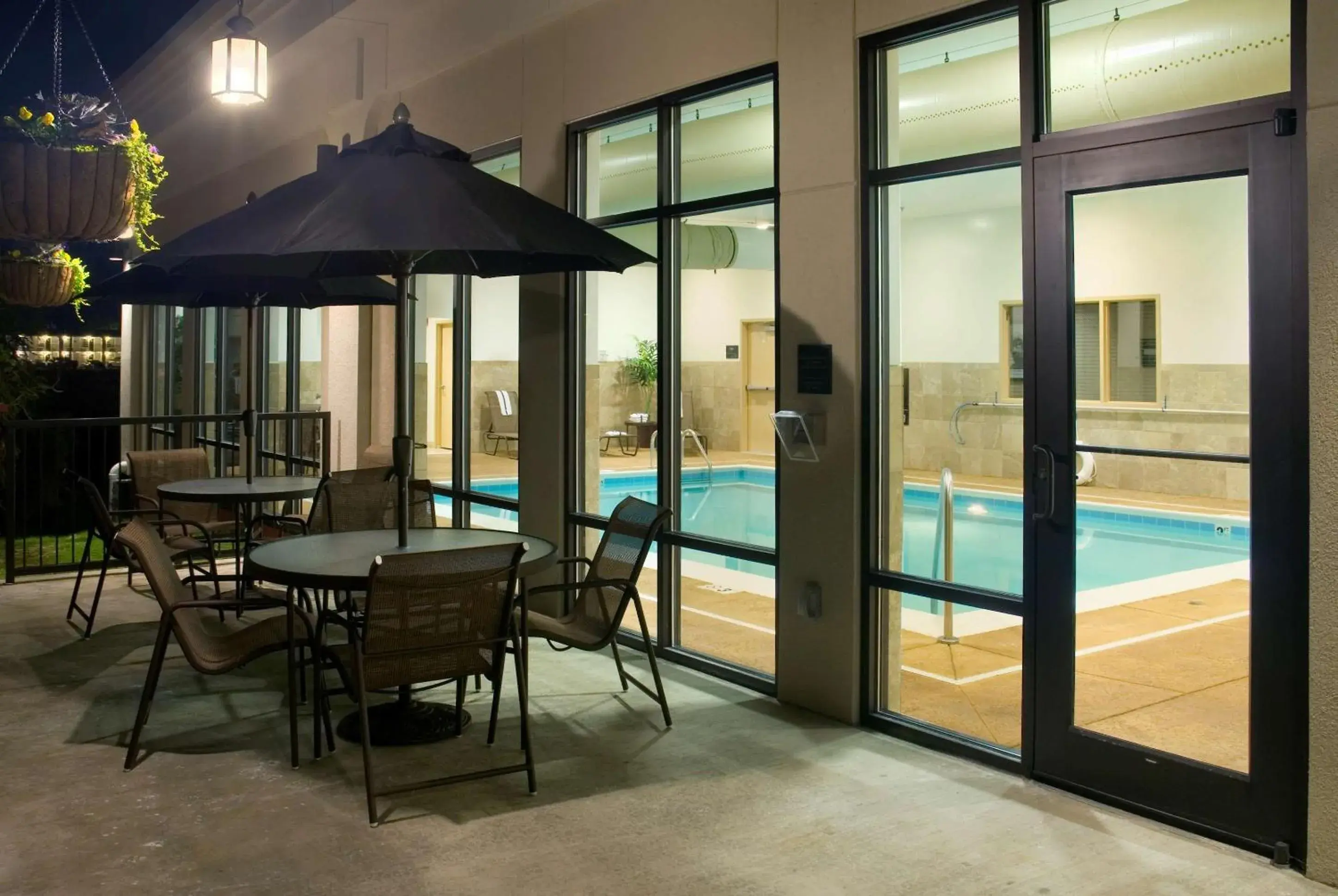 Pool view in Hampton Inn Hendersonville Pool view in Hampton Inn Hendersonville