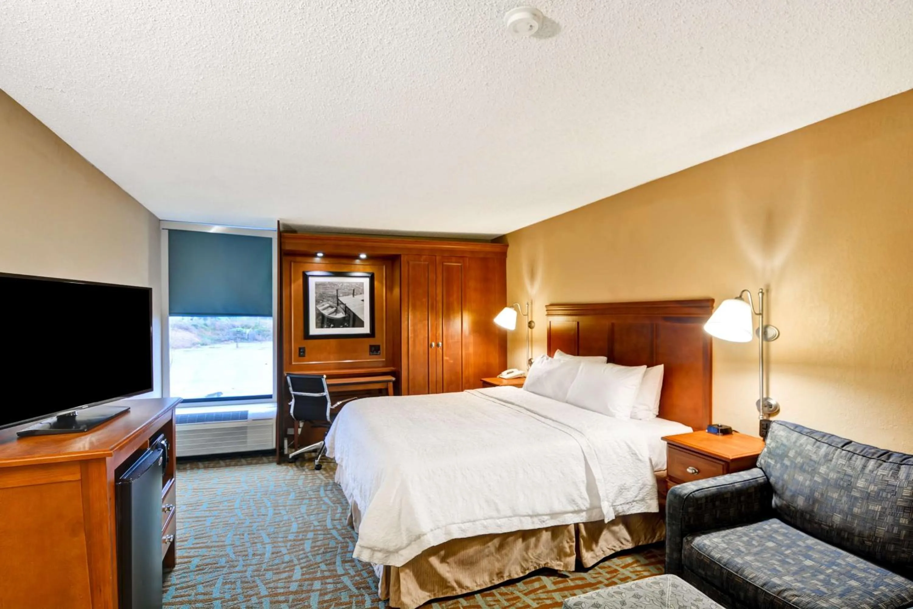 Bedroom, Bed in Hampton Inn Hendersonville