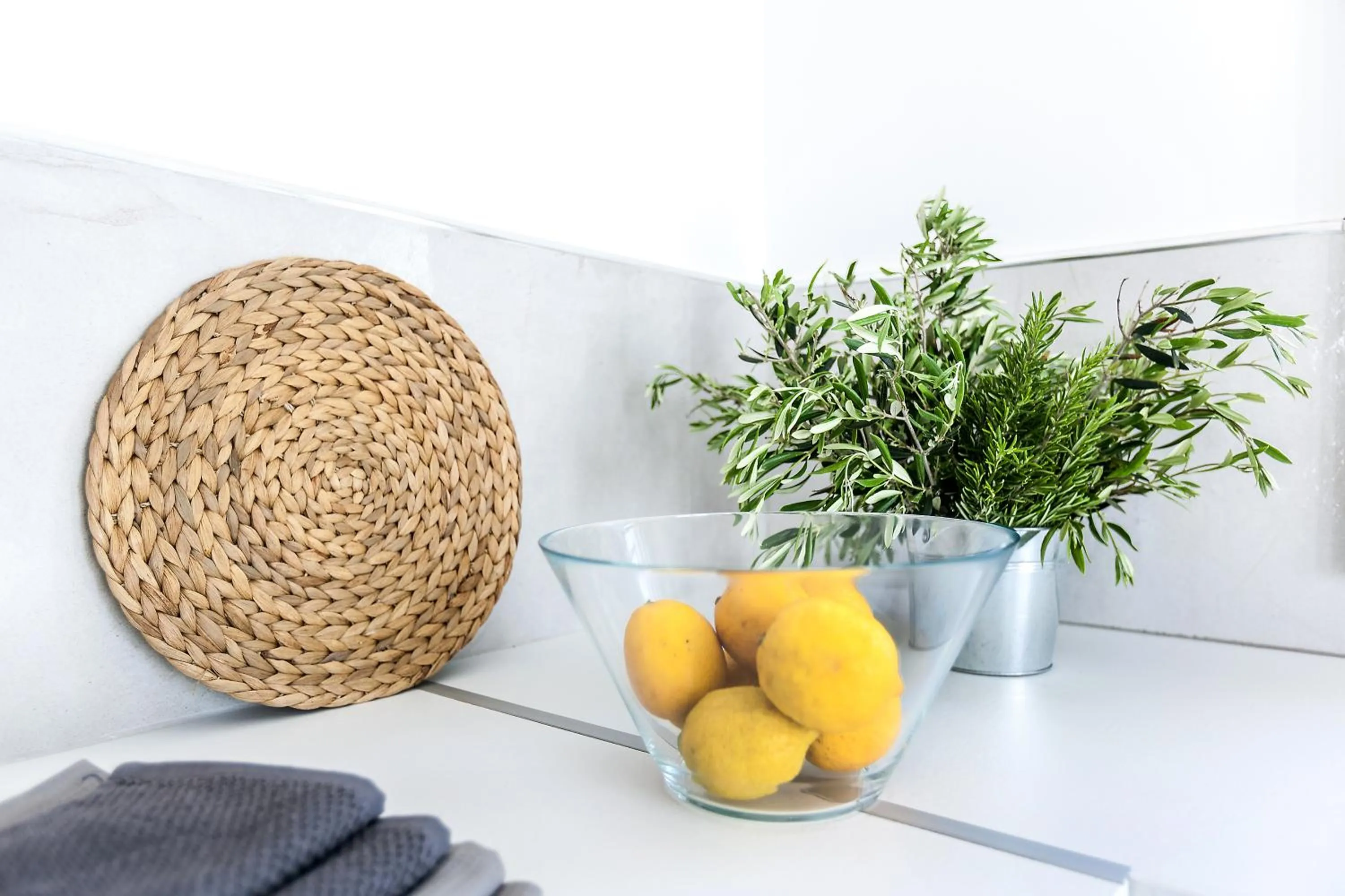 Decorative detail in Villa Vinea Santorini