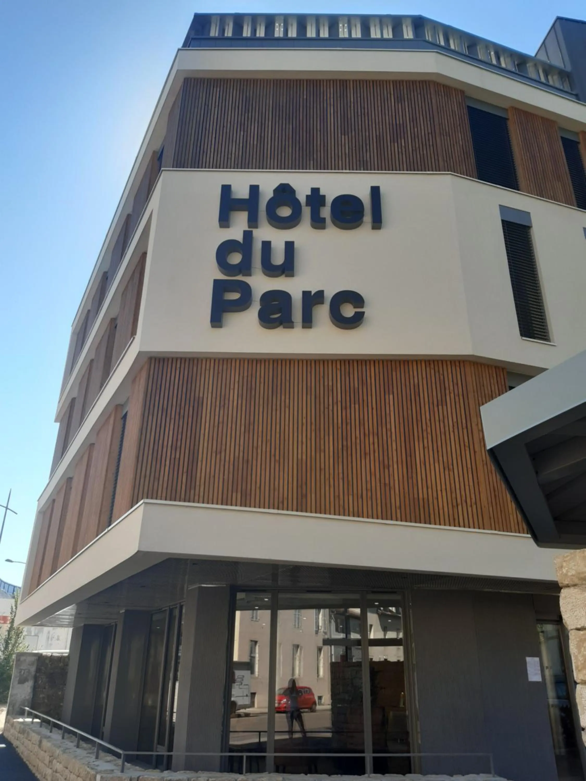 Facade/entrance in Logis Hotel du Parc-Restaurant - Le Rouget de Lisle
